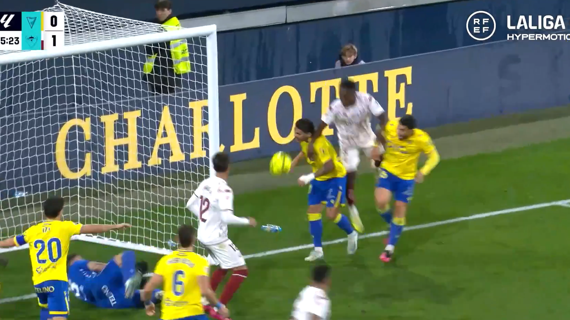 Jugada del Cádiz-Castellón Jugada del Cádiz-Castellón