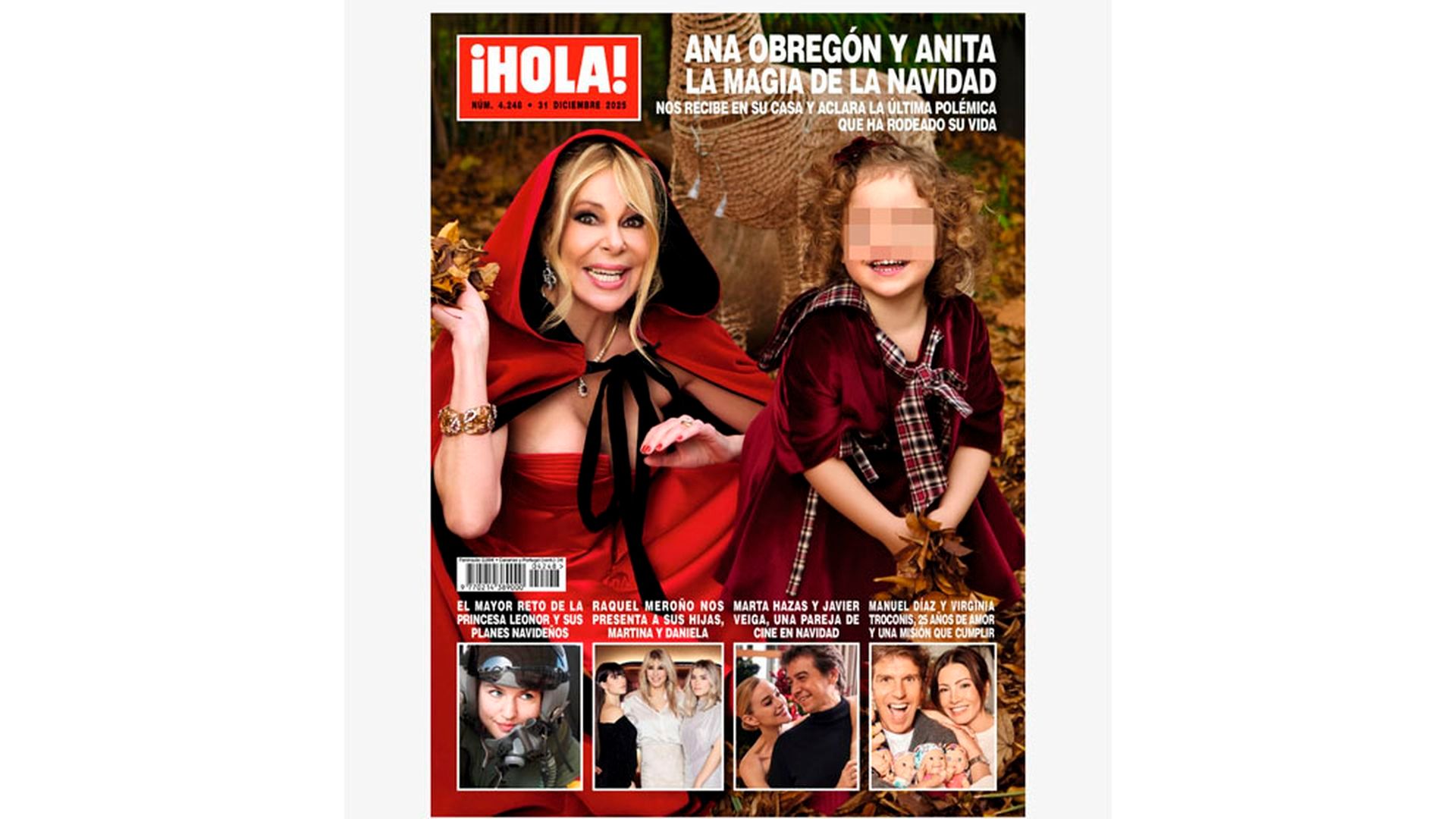 La portada de Ana Obregón con su nieta Anita