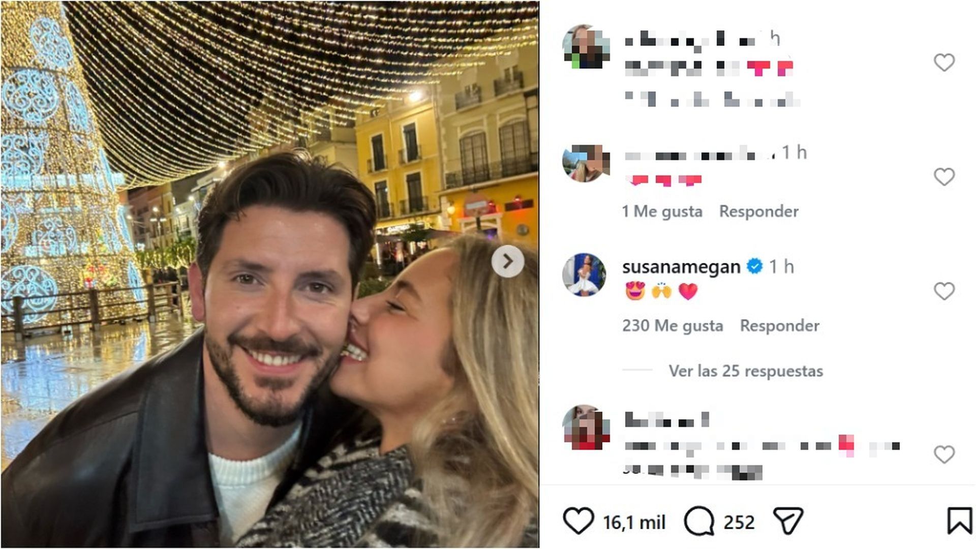 La reacción de Susana Megan a la nueva novia de Manu