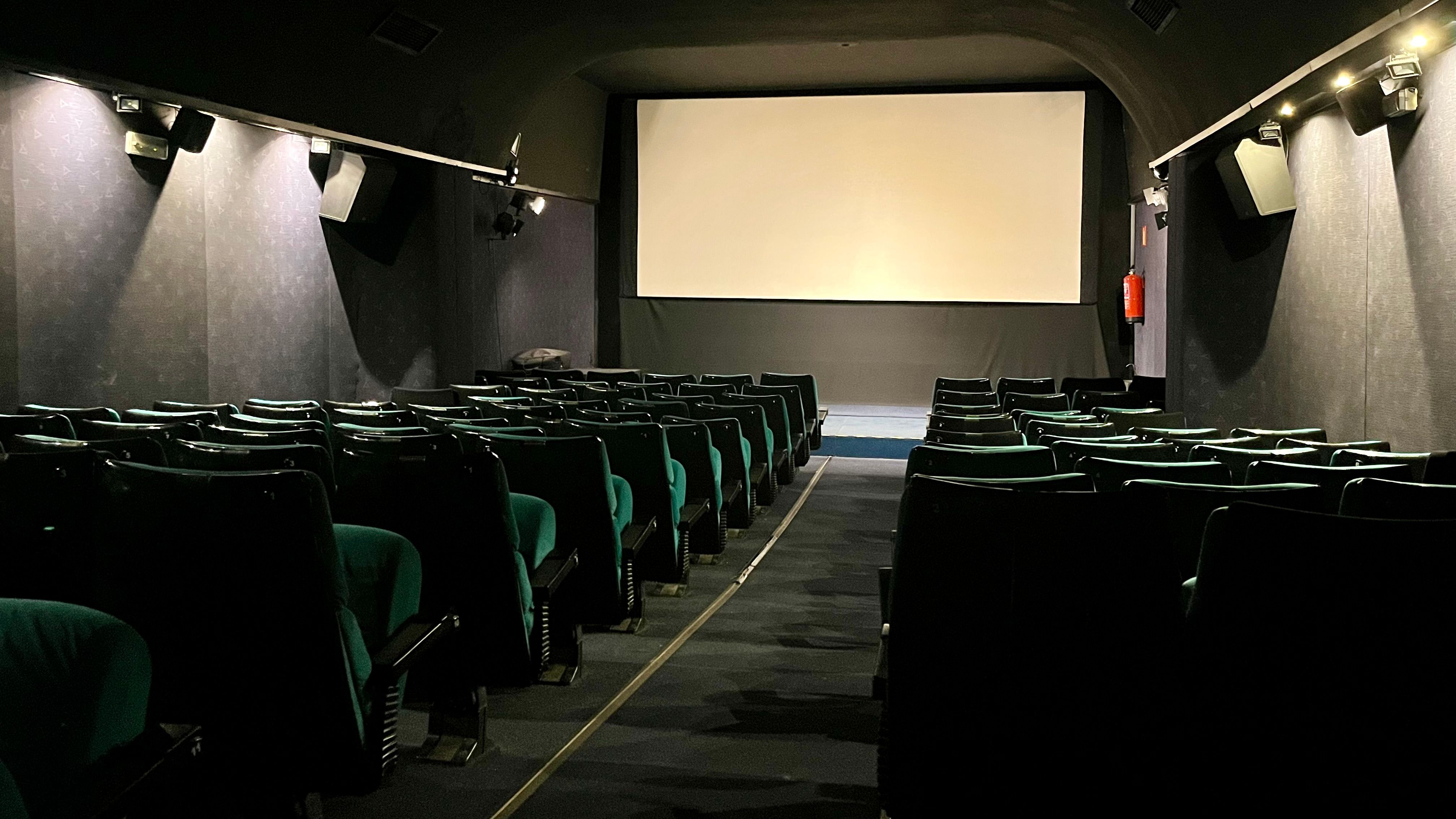 La sala de butacas del Pequeño Cine Estudio