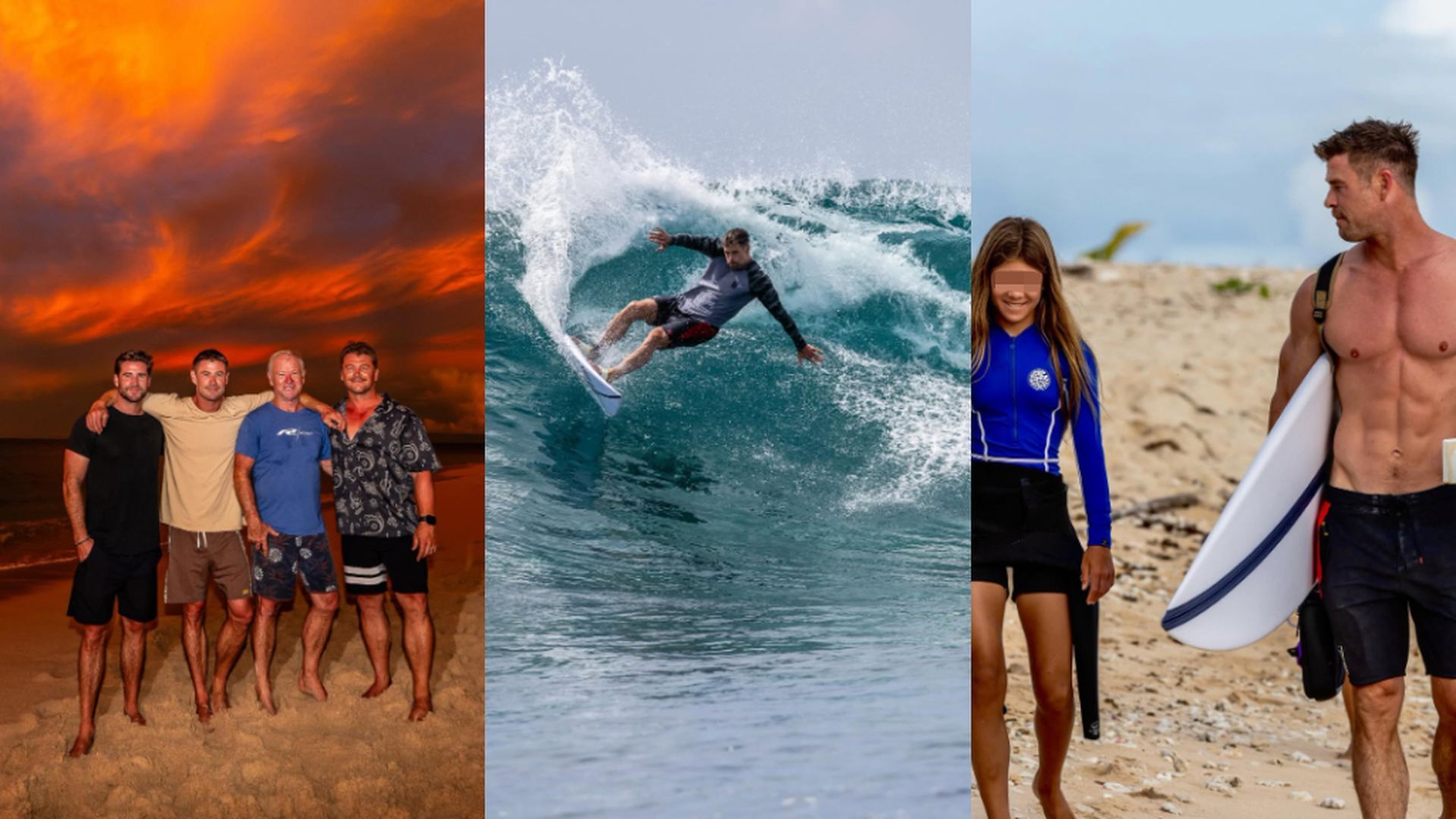 Las imágenes del viaje de Elsa, Chris y su familia por Navidad