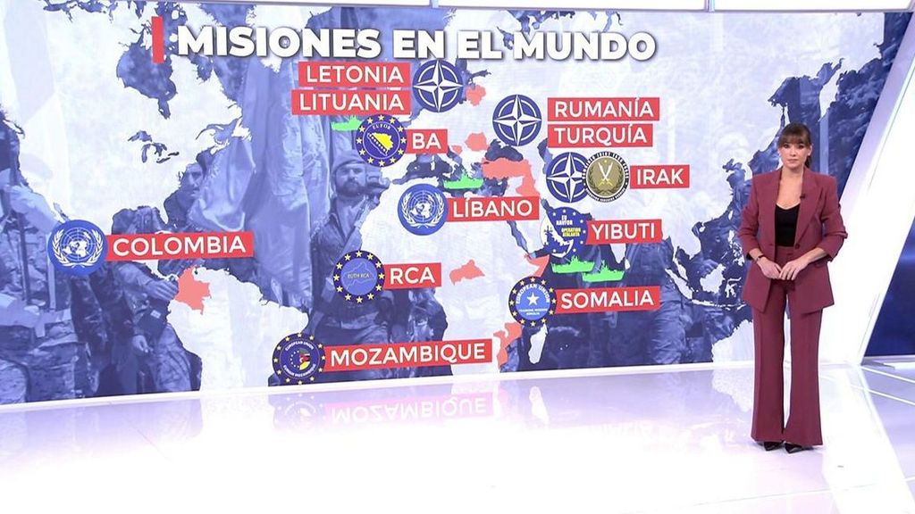 Las misiones de las tropas españolas desplegadas en el exterior: de la guerra más antigua en Líbano hasta las amenazas rusas