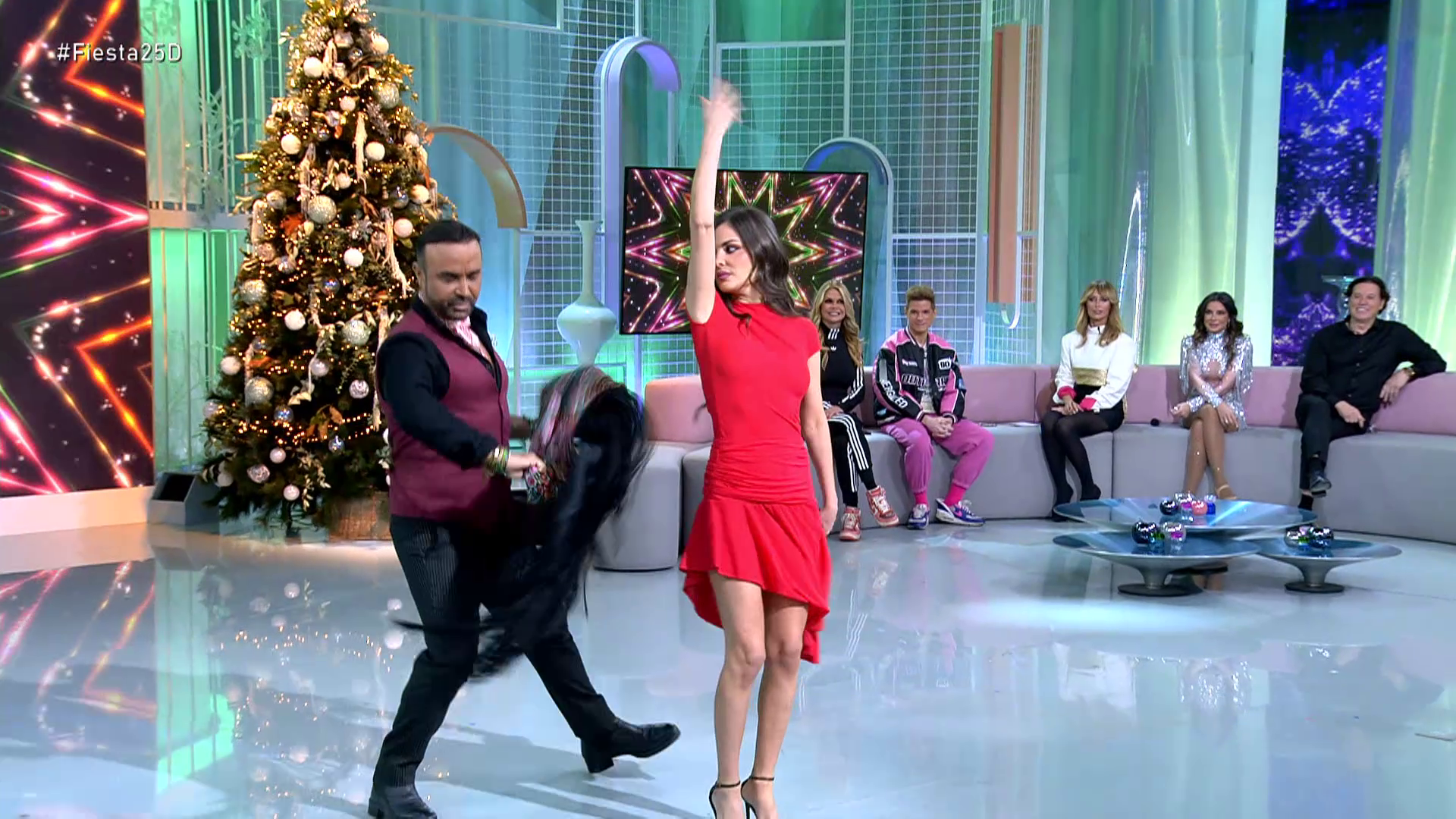 Luis Rollán y Alexia Rivas lo dan todo con su coreografía flamenca en 'Fiesta ¡A bailar!'