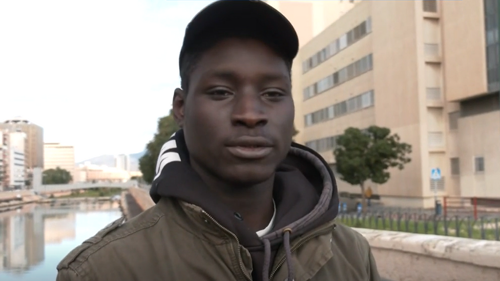 Mansour, el héroe guineano que vive en la calle