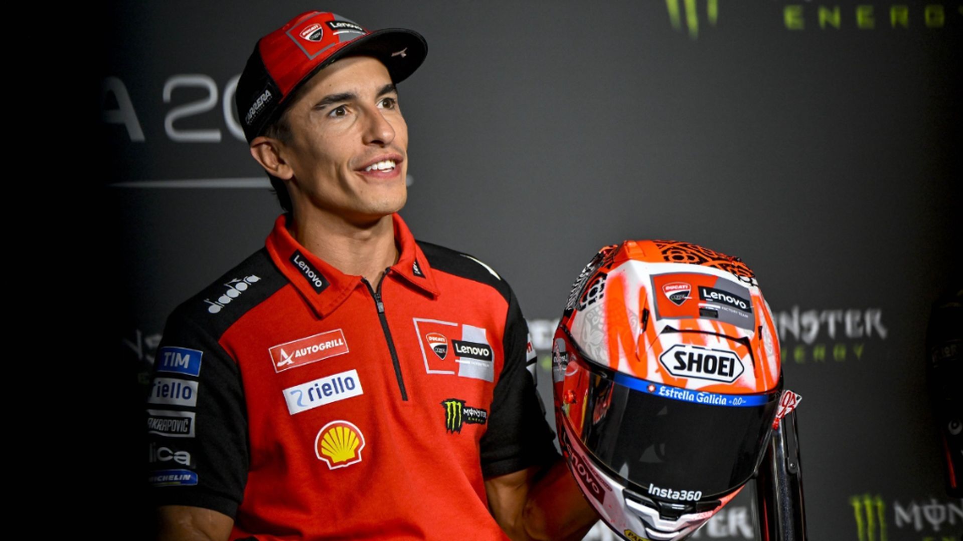 Marc Márquez, en rueda de prensa