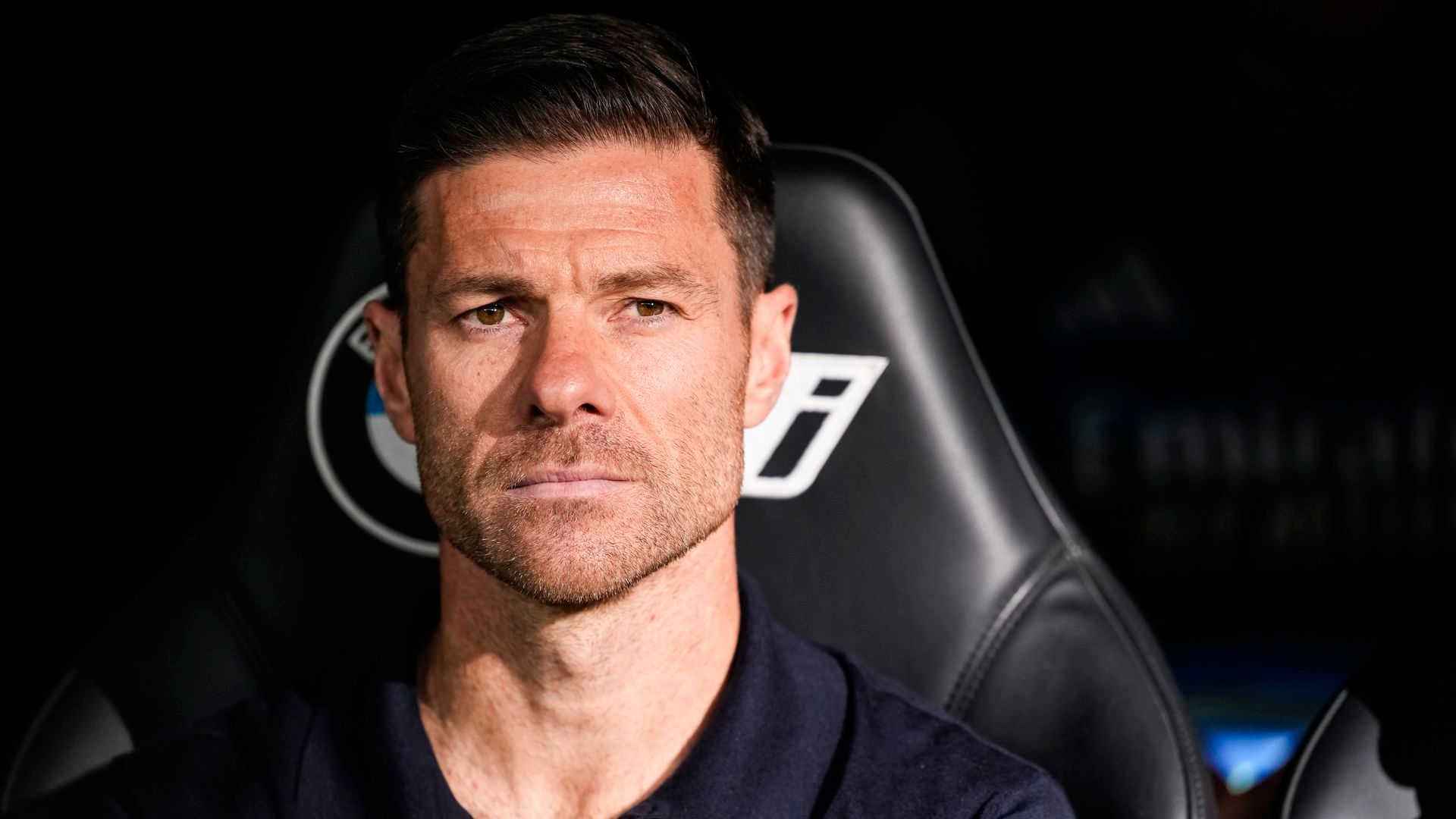 Xabi Alonso en el banquillo del Real Madrid