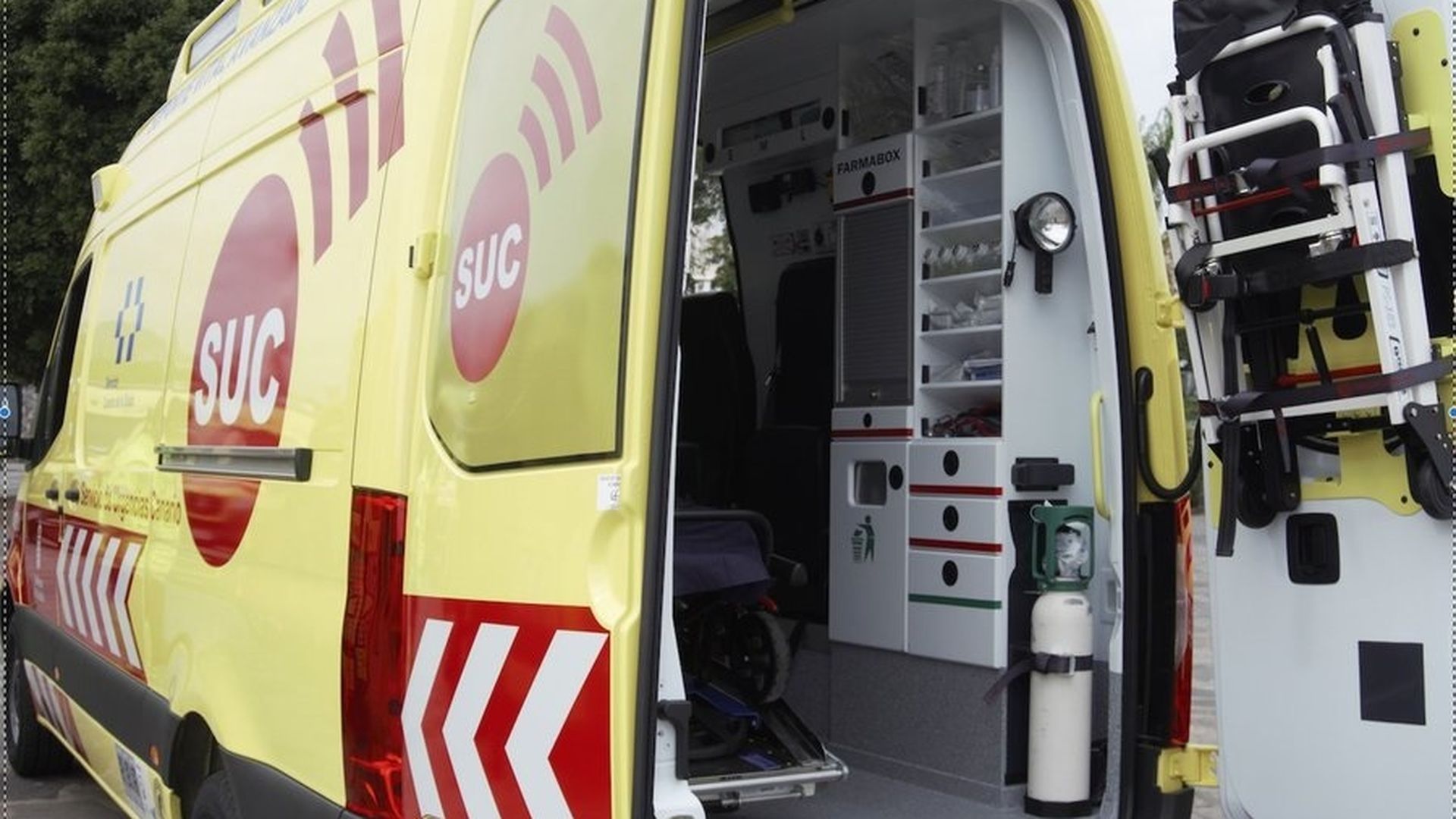 Ambulancia del Servicio de Urgencias Canario (SUC)