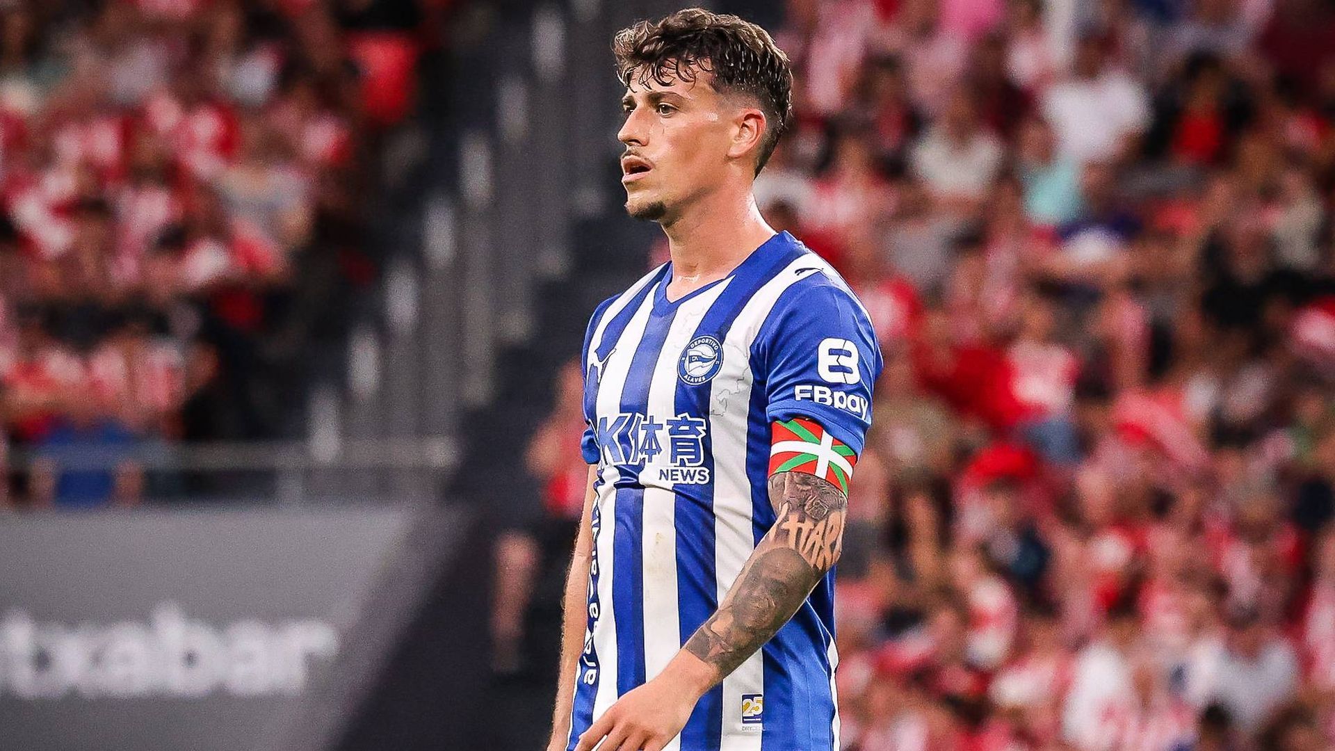 Antonio Blanco, jugador del Alavés