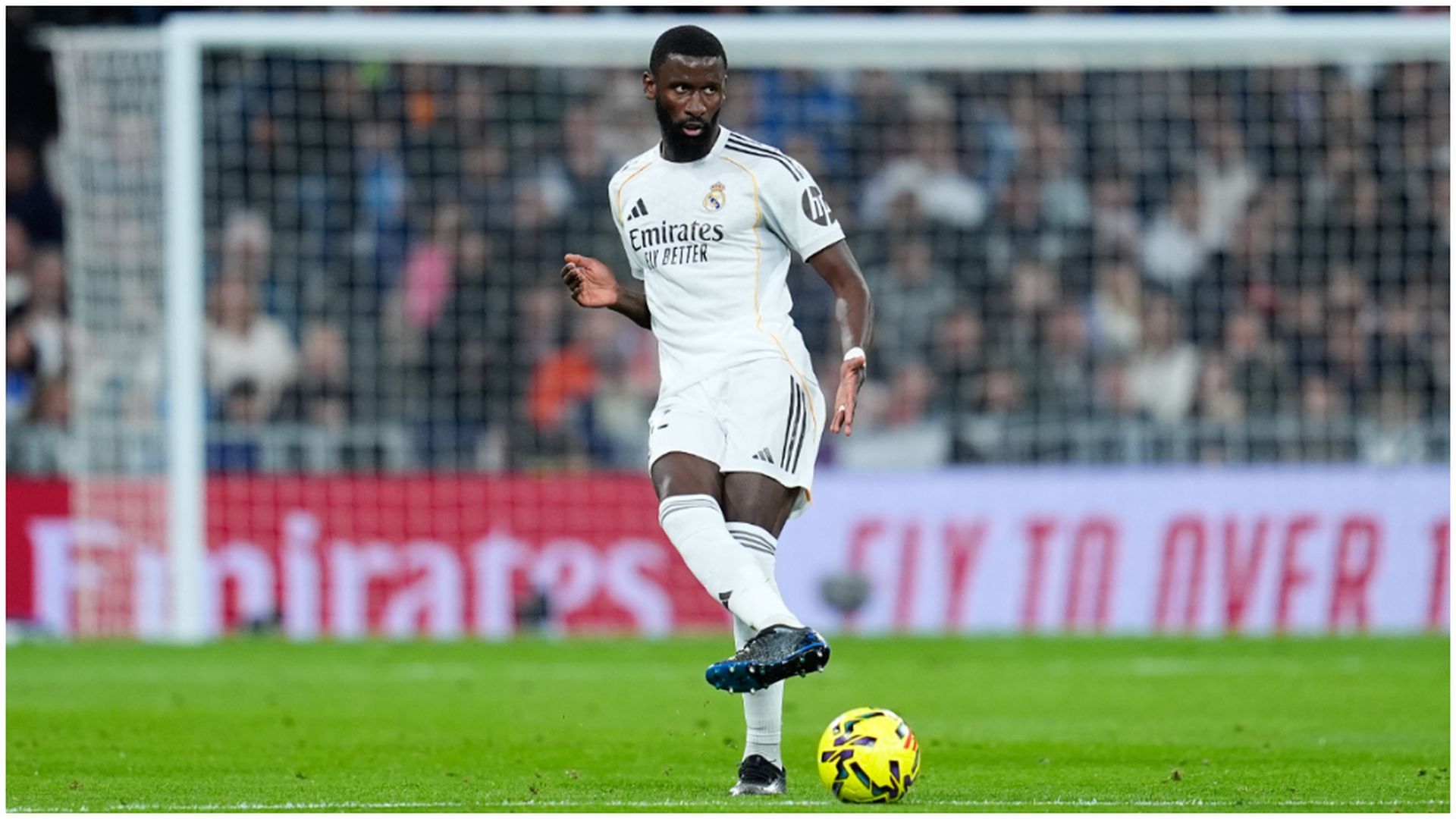 Antonio Rüdiger, con el Real Madrid