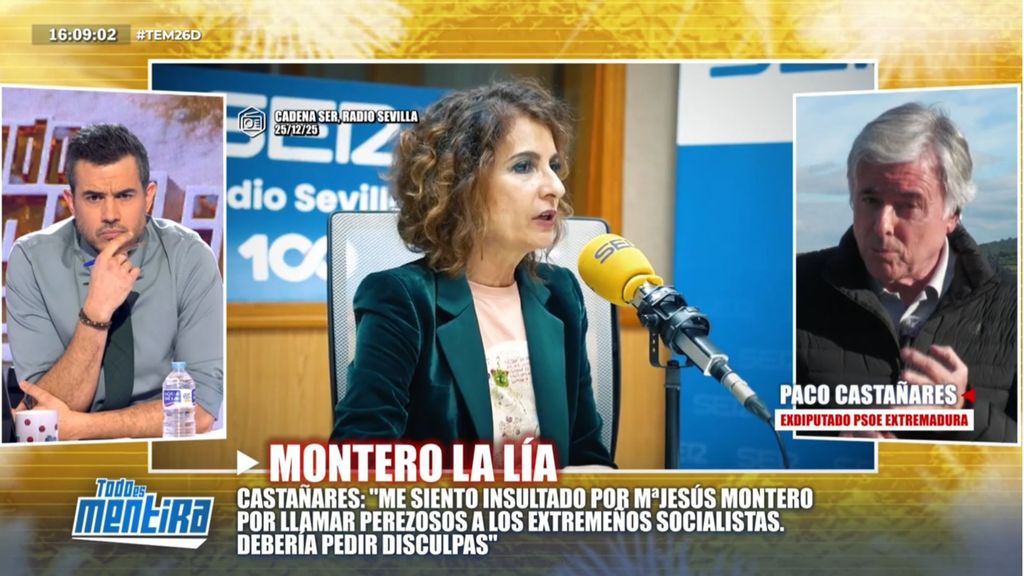 Paco Castañares carga contra María Jesús Montero tras pronunciarse sobre la derrota en Extremadura: "Debería pedir disculpas inmediatamente"