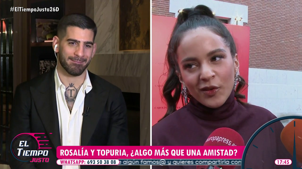 ¿El romance de Rosalía y Topuria? Todos los detalles de esta posible relación: "Ha habido algo" El tiempo justo 2025 Top Vídeos 440
