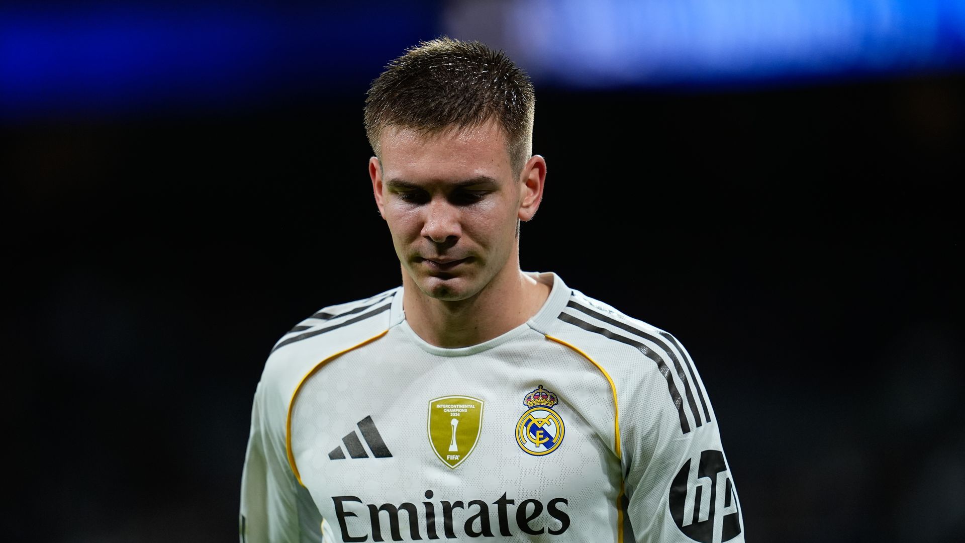 Franco Mastantuono, jugador del Real Madrid Franco Mastantuono, jugador del Real Madrid