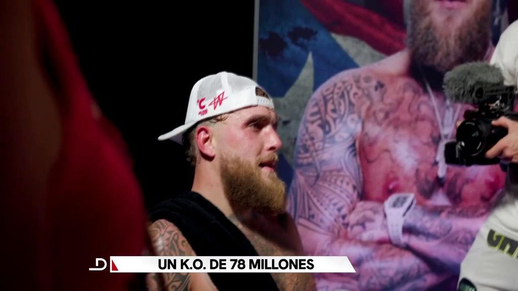 Dos fracturas y 78 millones de euros: el arriesgado negocio de Jake Paul