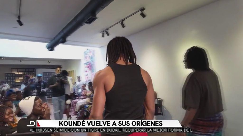 Jules Koundé regresa a sus orígenes en Benín con fútbol, regalos e incluso fans del Madrid presentes