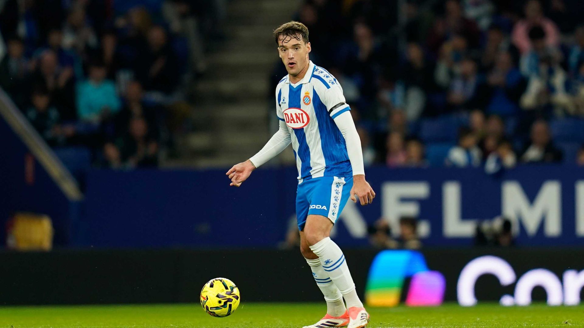 Urko González de Zárate en un choque como perico