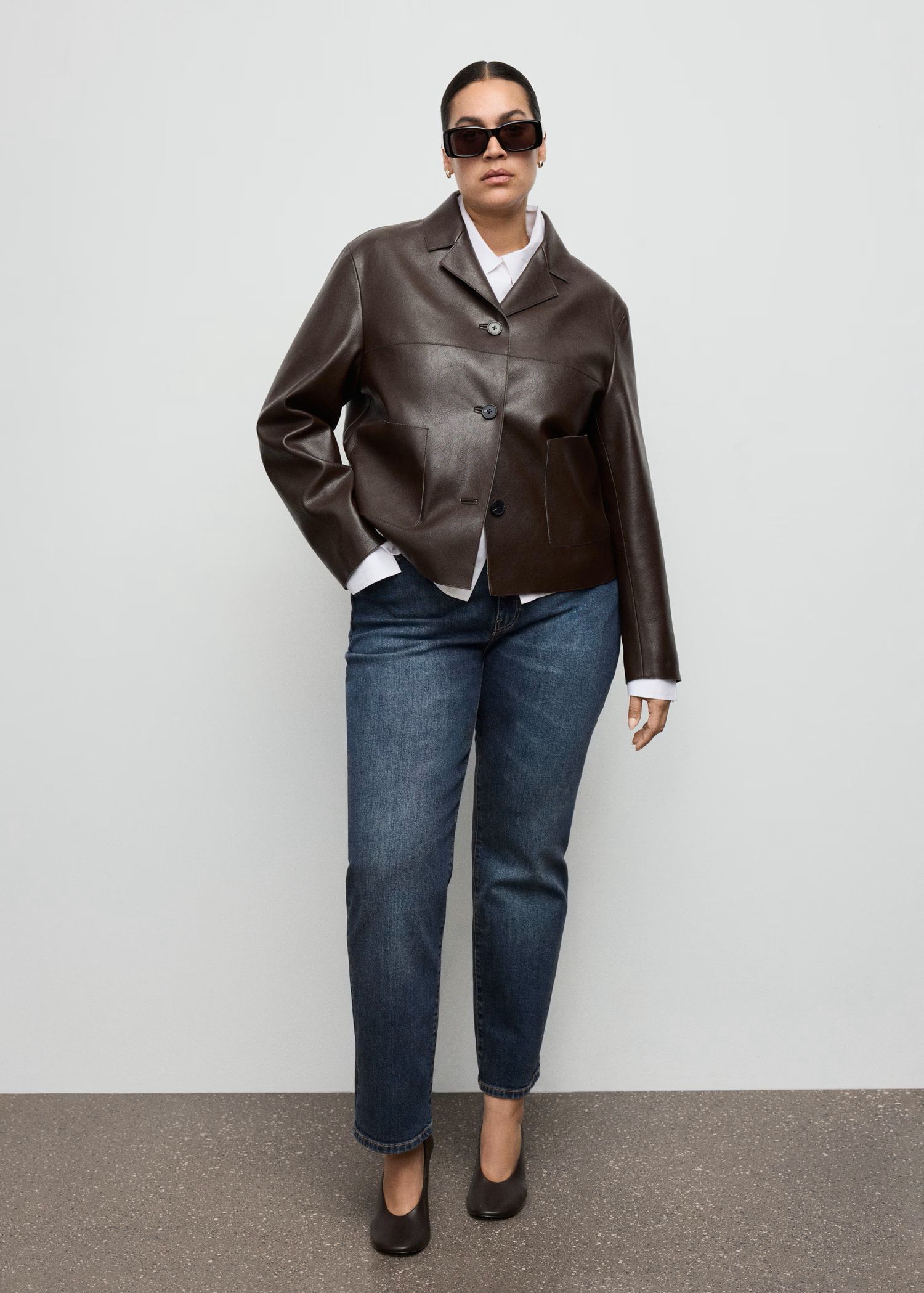 Vaquero pitillo 'slim' de tiro medio