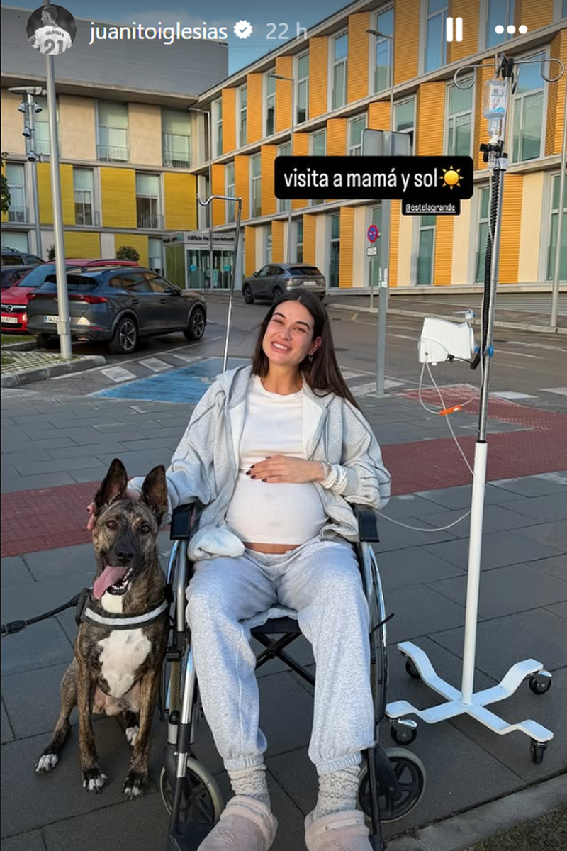 Estela Grande recibe una visita