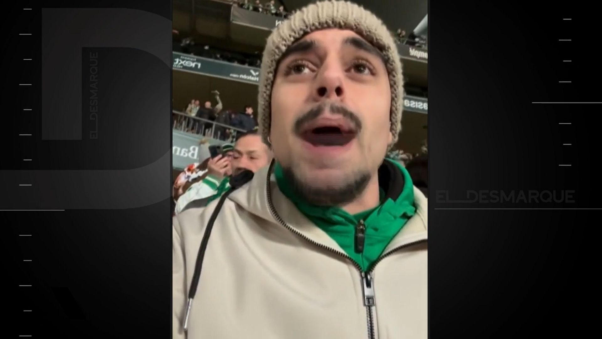 Juan Marino, durante un partido del Betis.