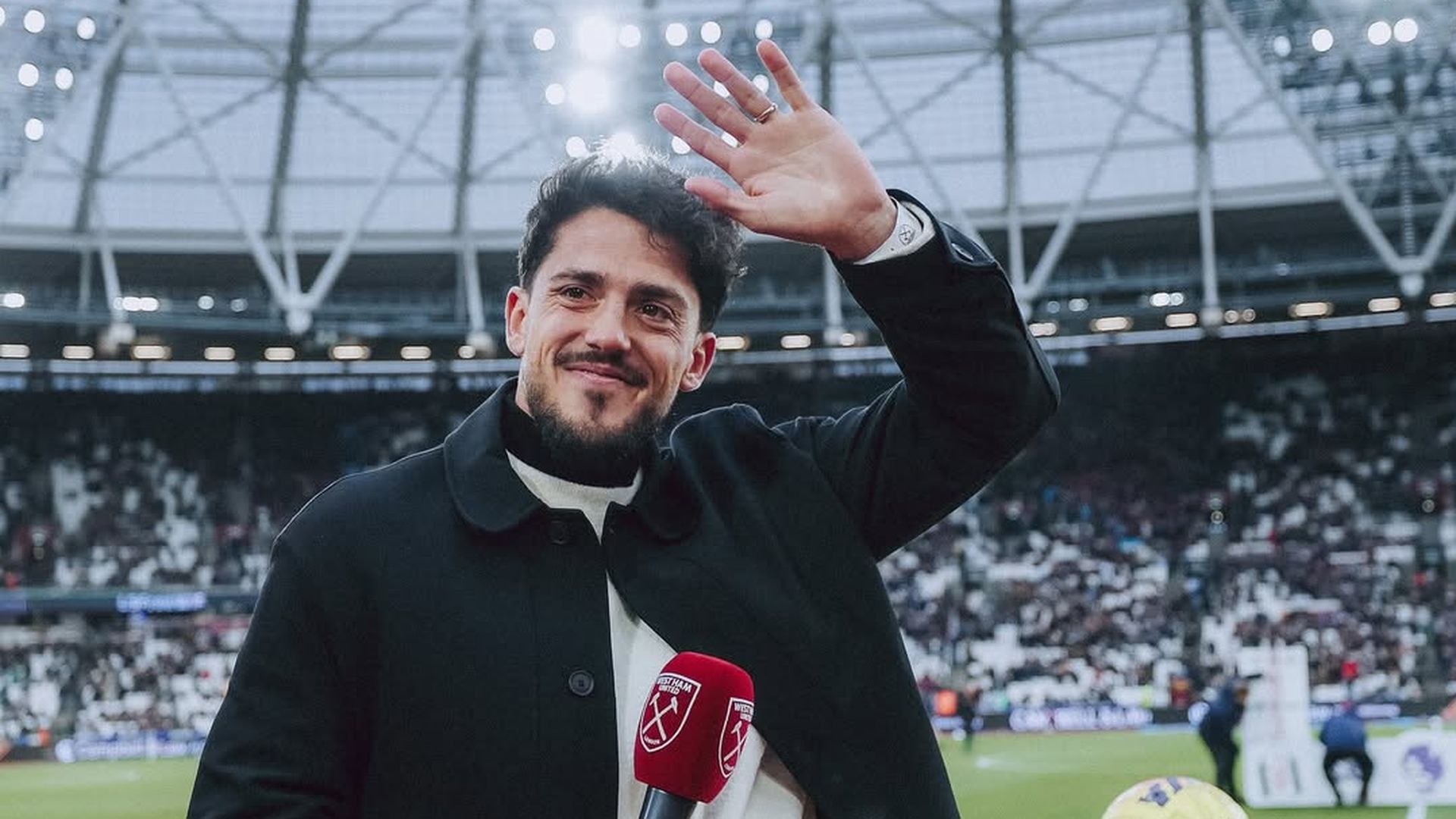 Pablo Fornals, en el London Stadium