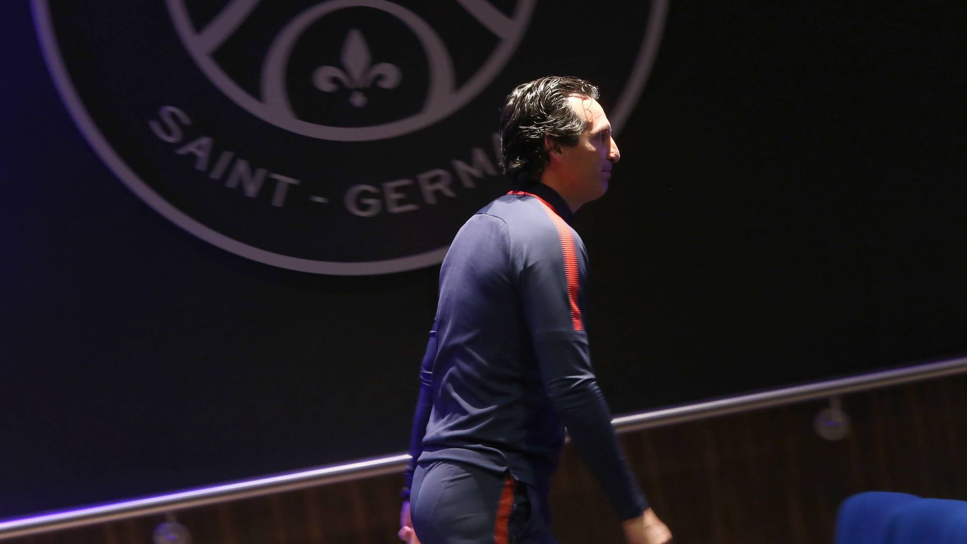 Unai Emery, en su etapa en el PSG