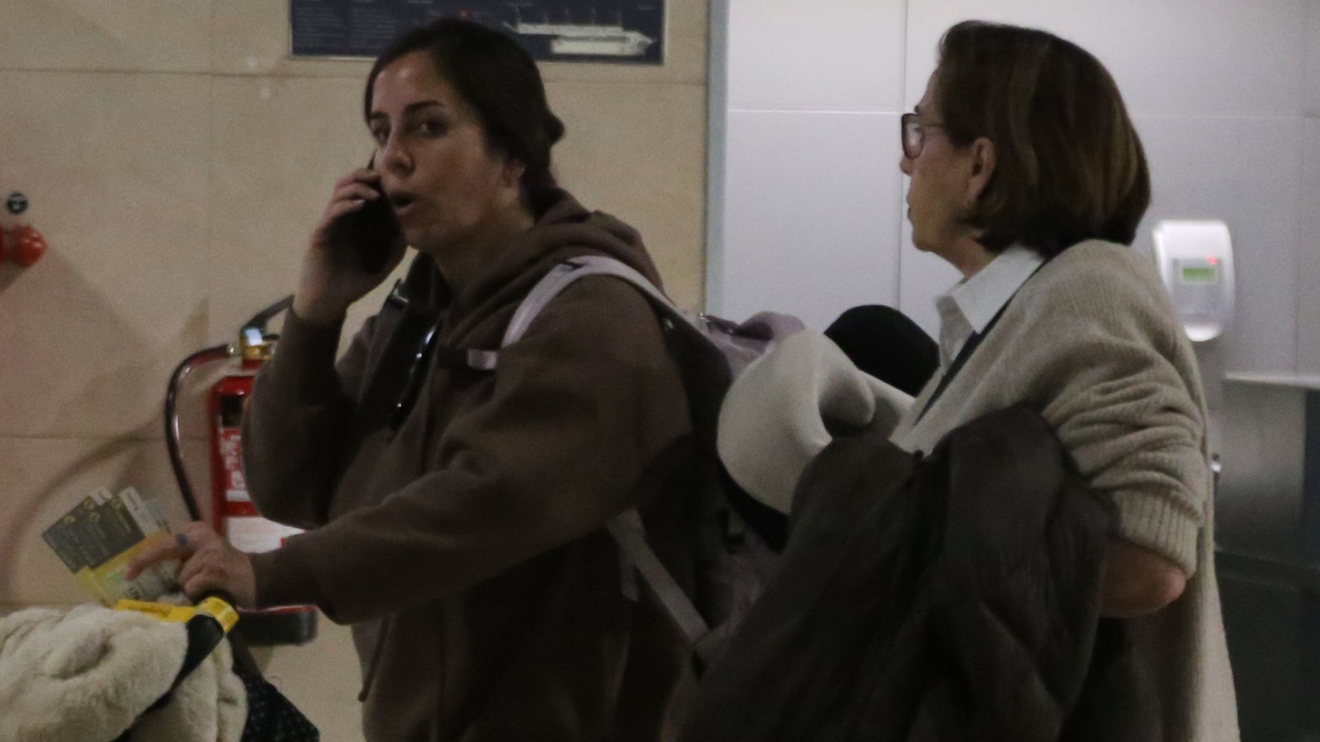 Anabel Pantoja ys u madre Merchi rumbo a Canarias