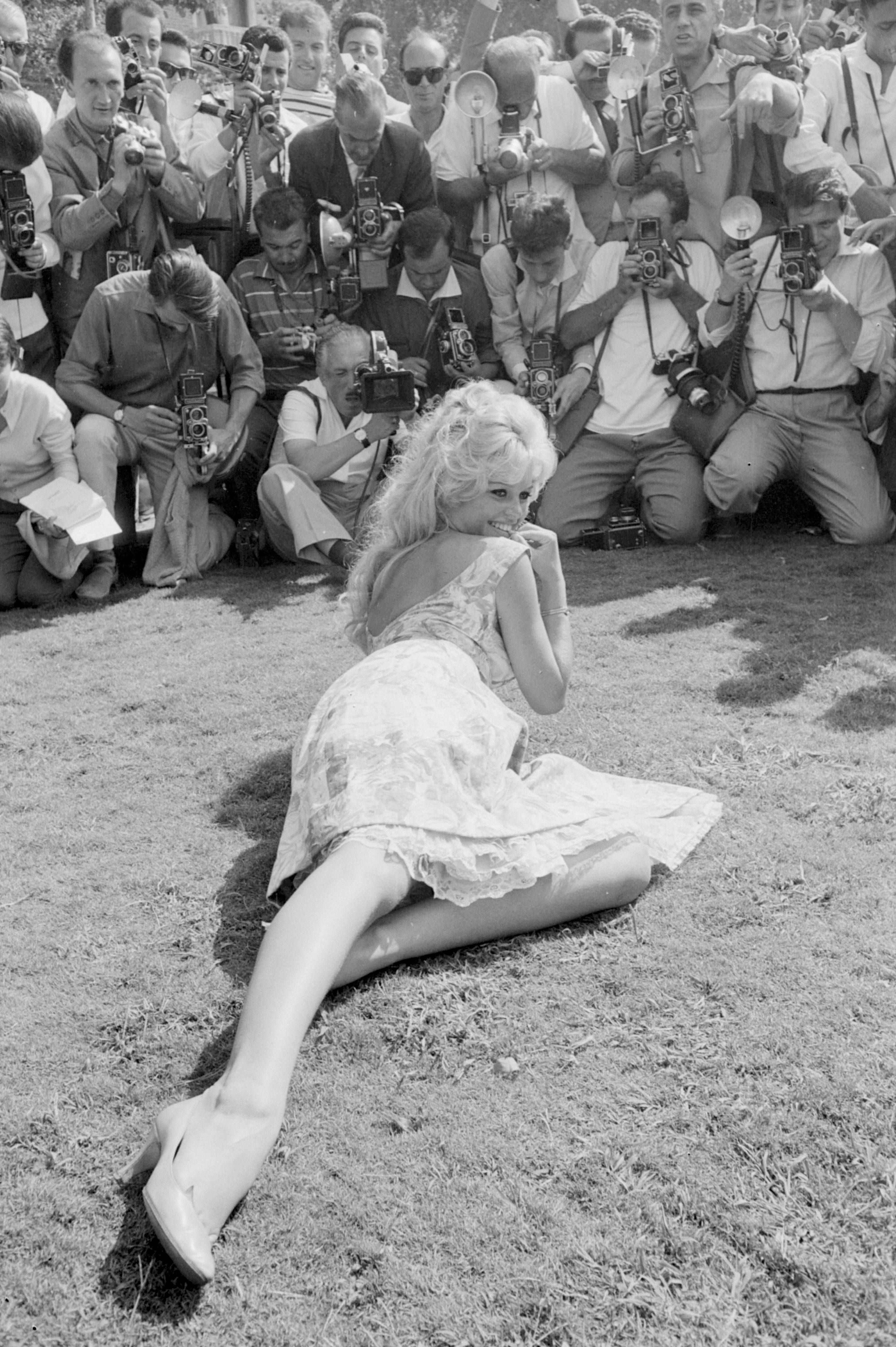 Brigitte Bardot en Venecia en 1958