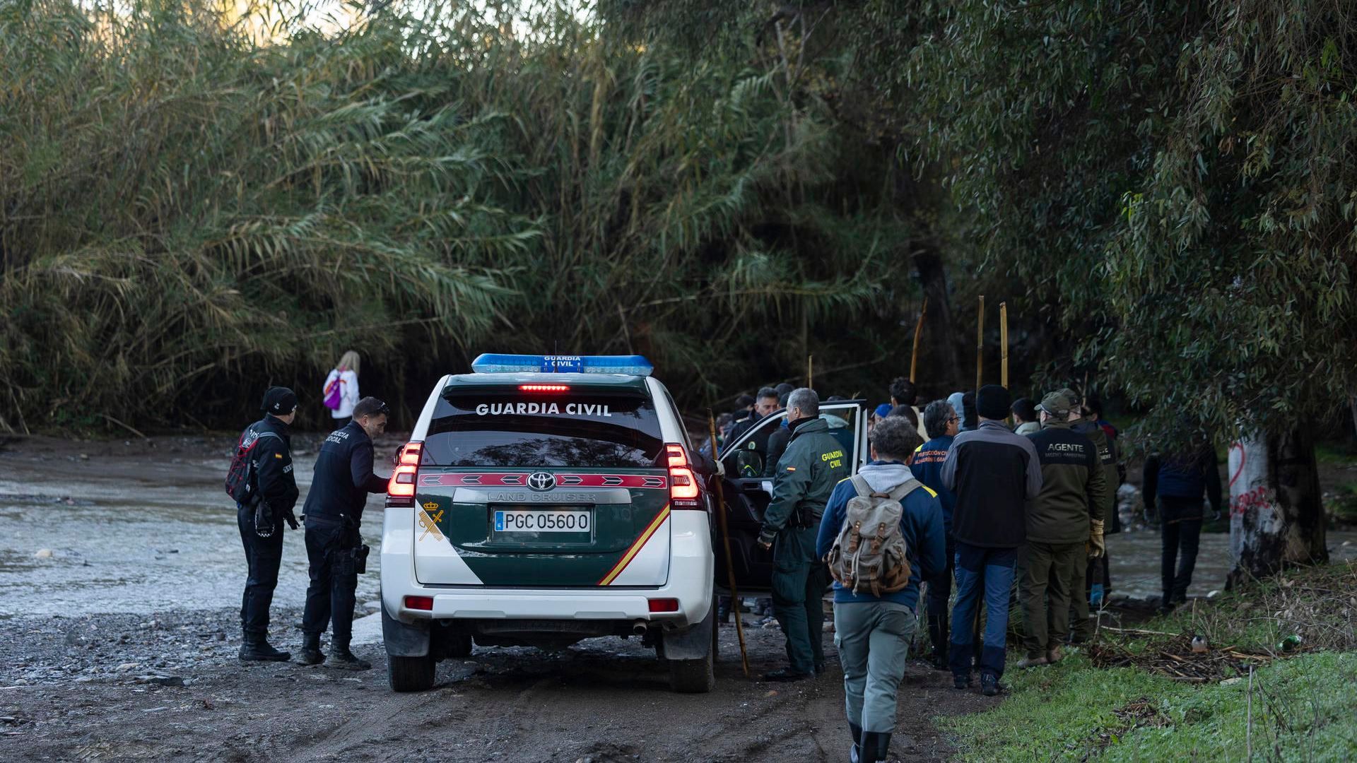 Búsqueda del segundo desaparecido por el temporal en la provincia de Málaga