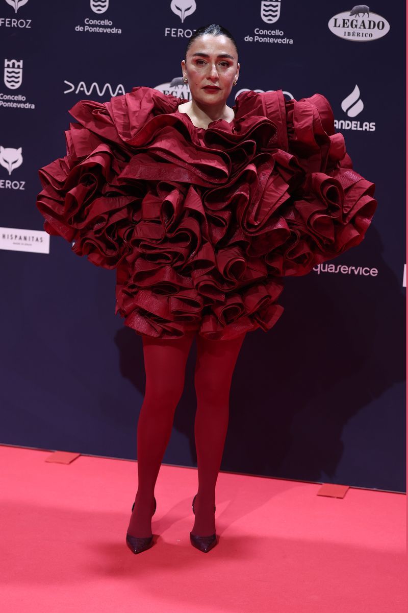 Candela Peña en los Premios Feroz