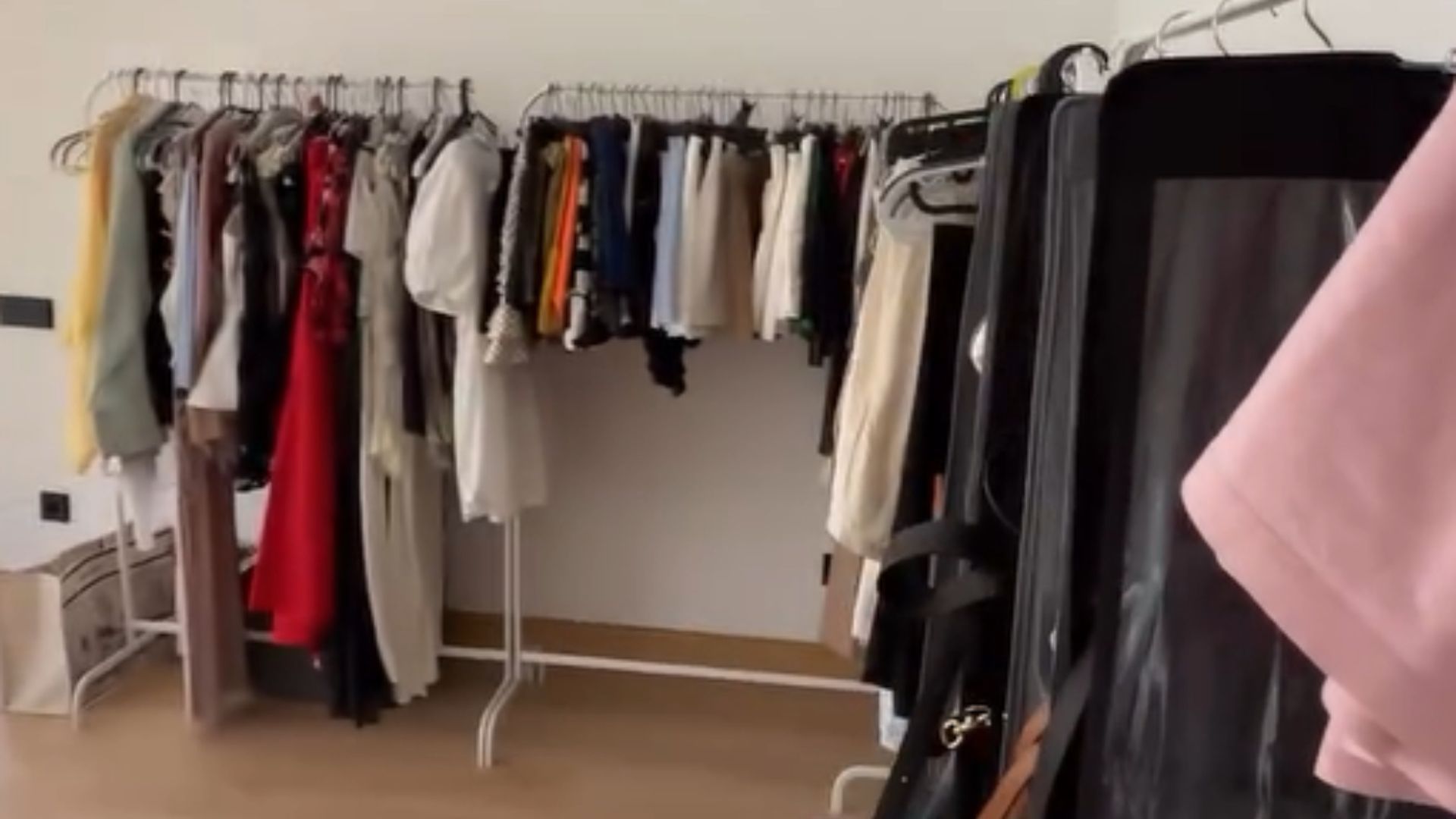 El 'antes' del vestidor de Nagore Robles