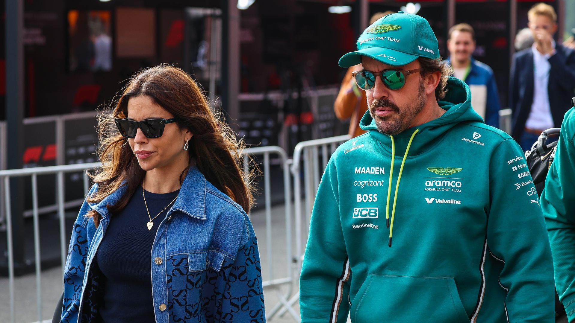 Fernando Alonso y Melissa Jiménez