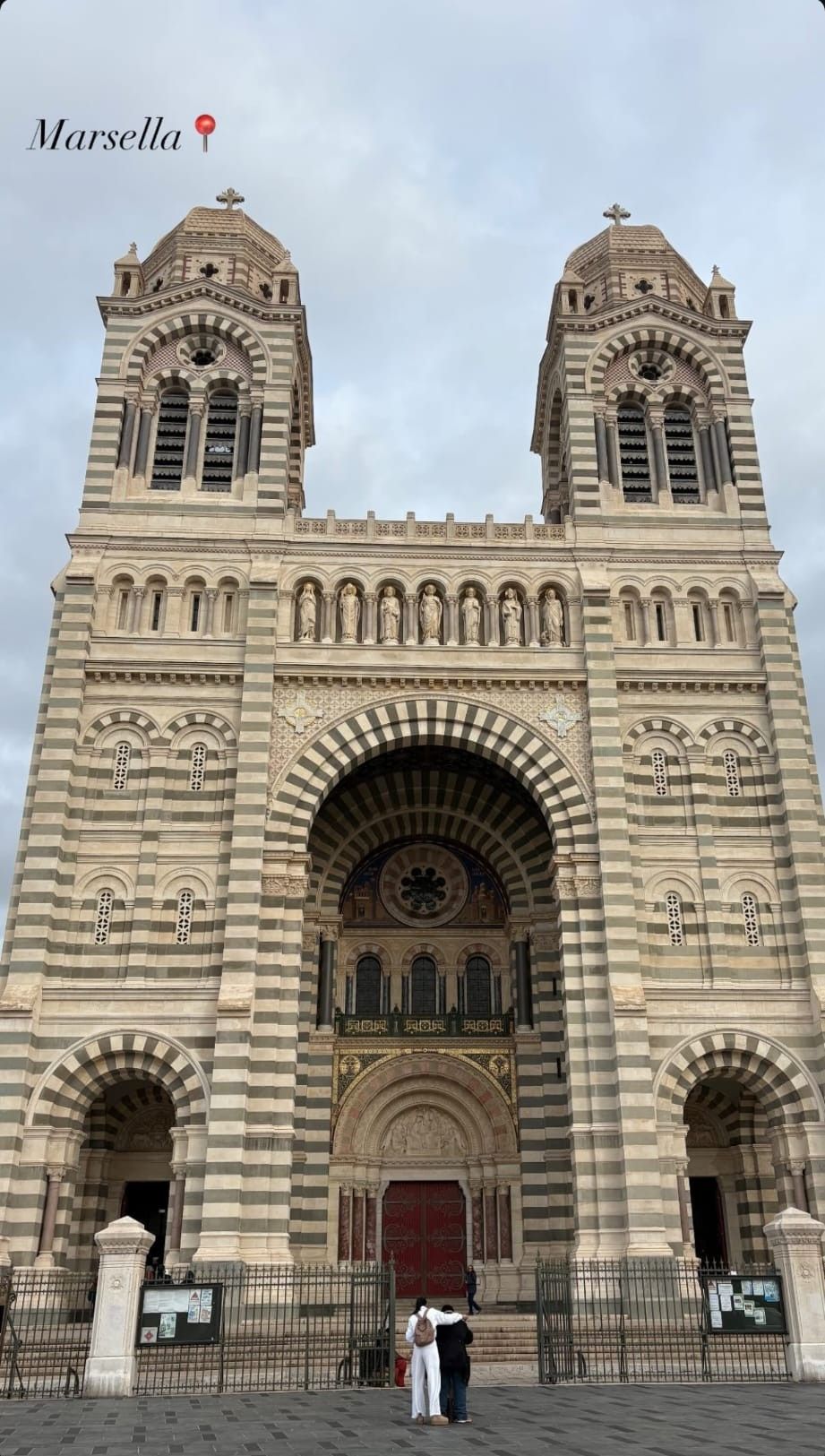 Hugo San durante sus vacaciones en Marsella.