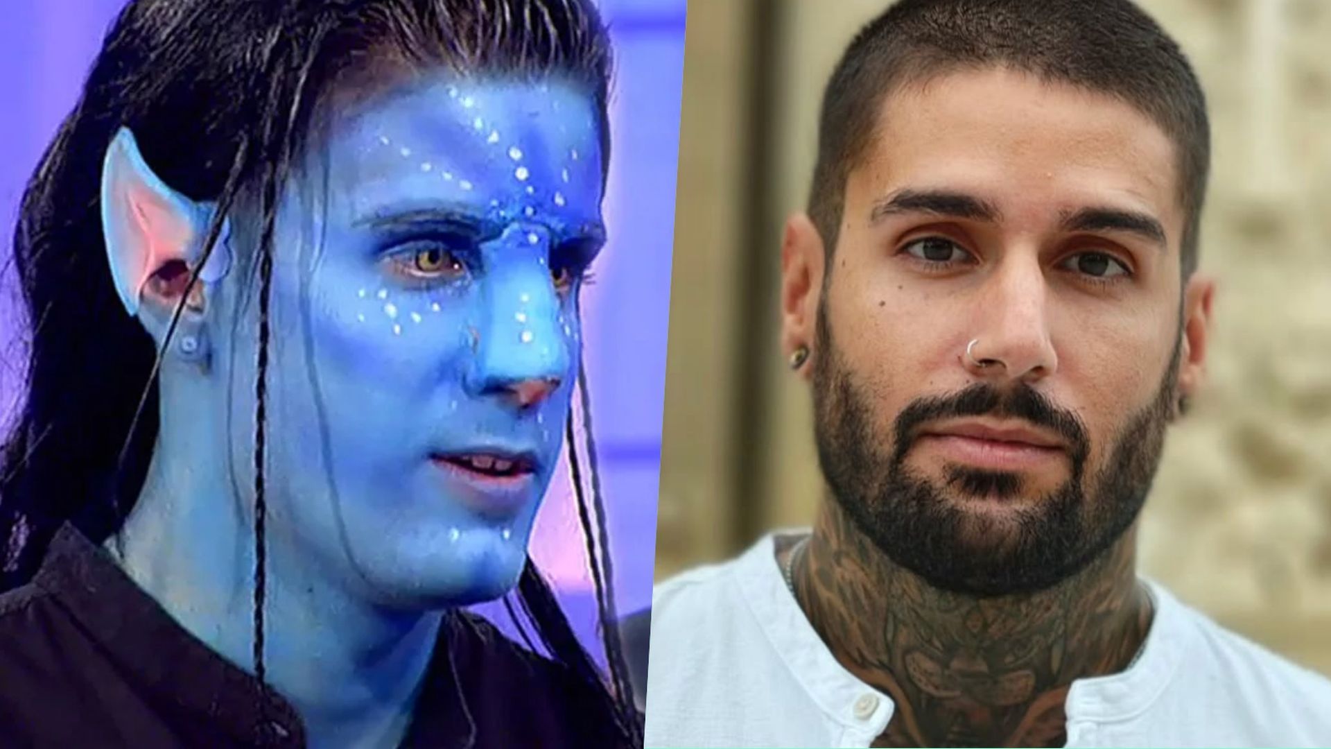 Iván Sánchez como 'Avatar' en MYHYV y en la actualidad
