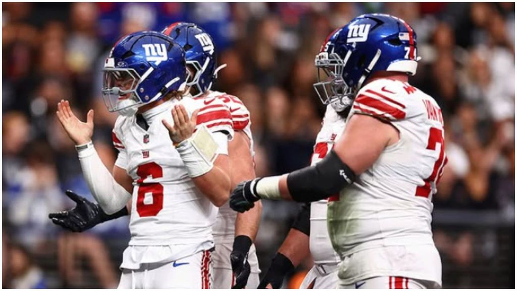 New York Giants 34 - 10 Las Vegas Raiders: Jaxson Dart conduce el huracán de Giants que arrasa Las Vegas