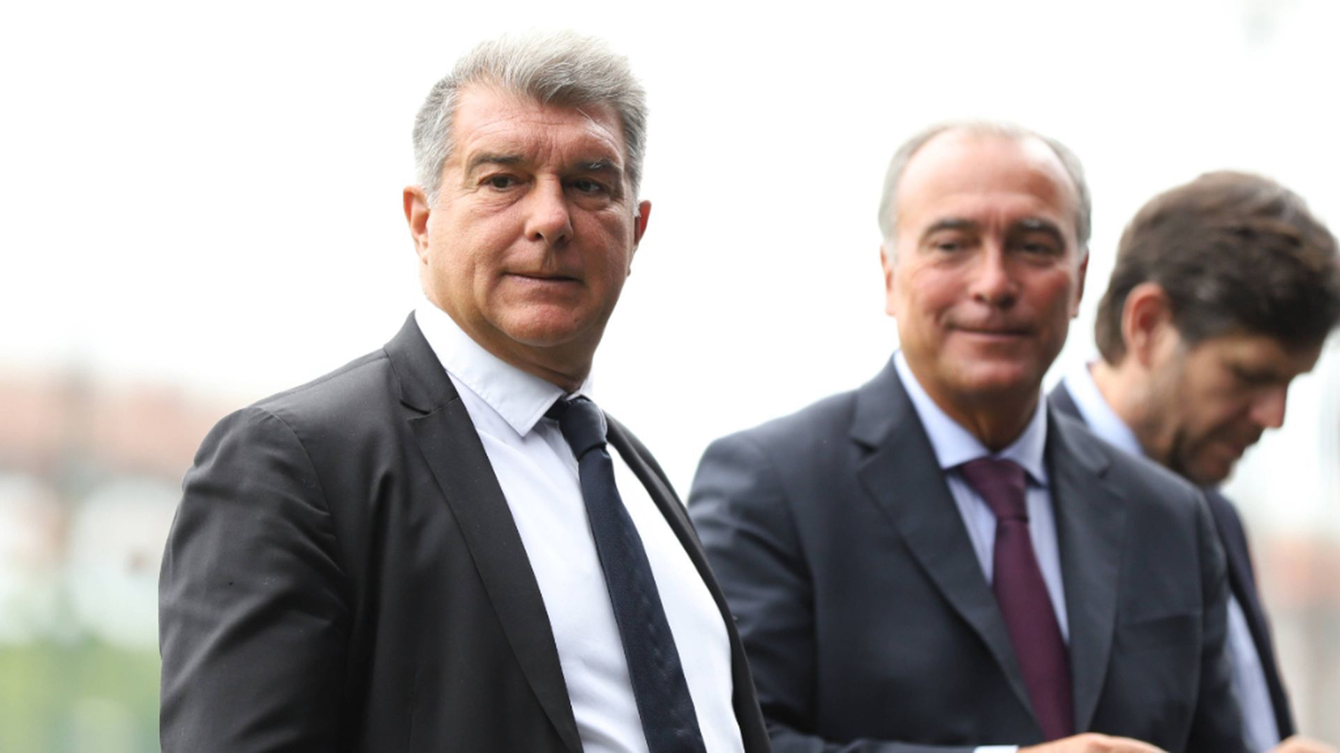 Joan Laporta y Rafa Yuste en un acto