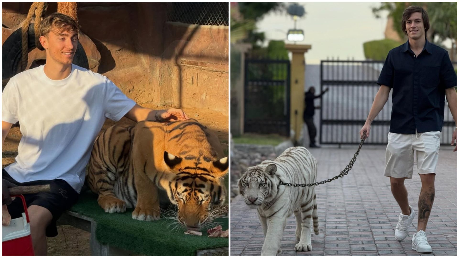 Los jugadores del Real Madrid en Dubái