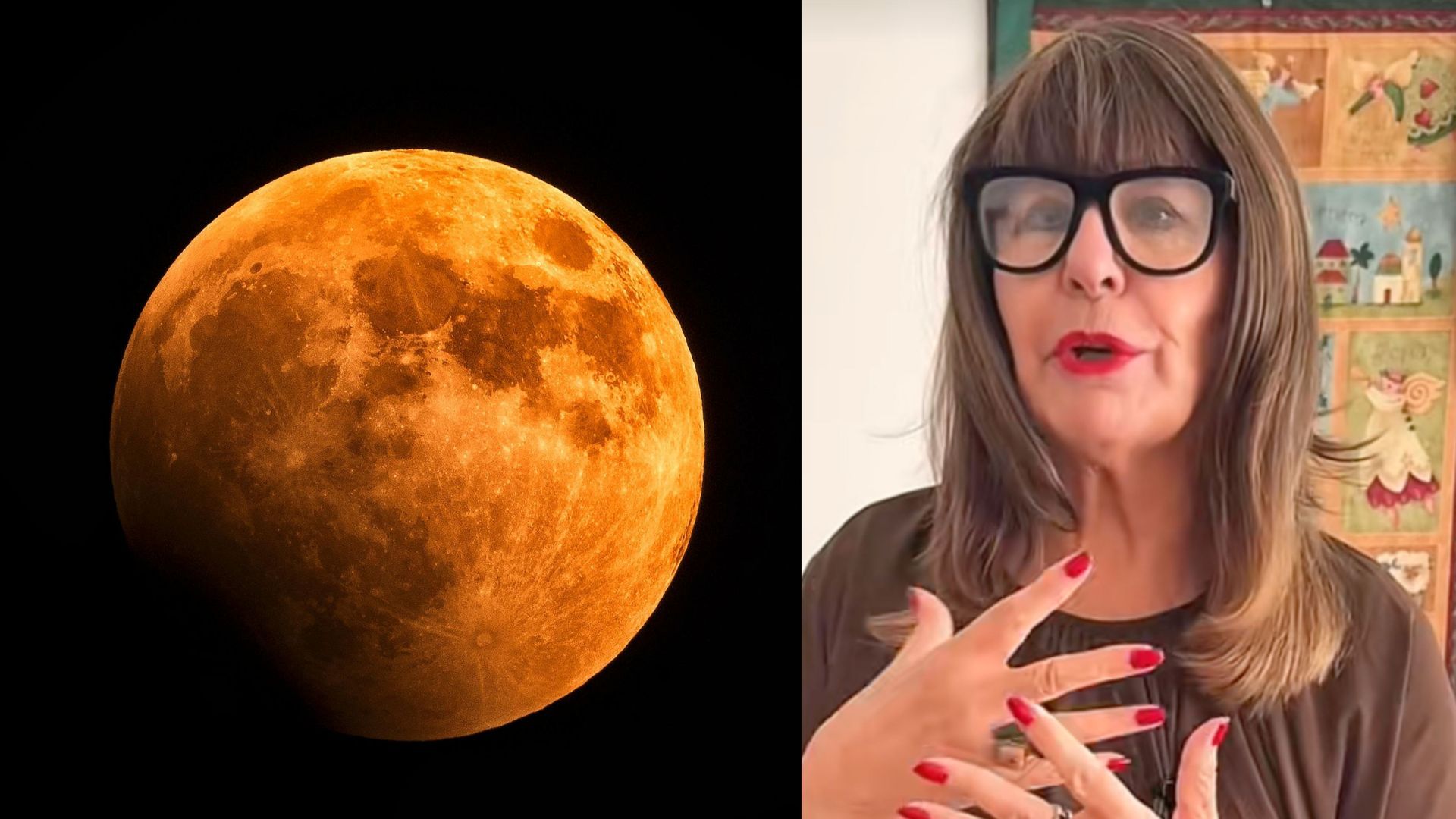 Luna en fase creciente y Esperanza Gracia