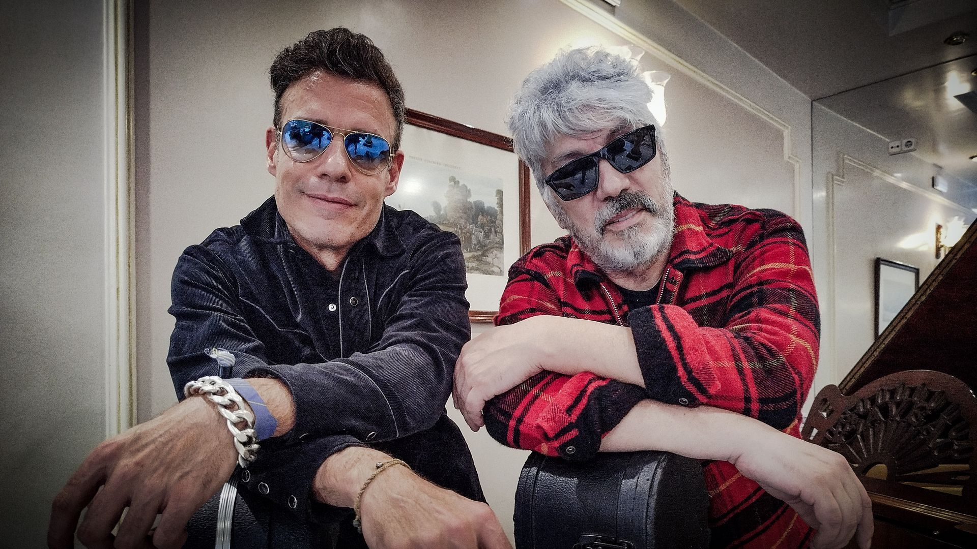 Manuel España (dcha.) y Carlos Muñoz, de La Guardia.