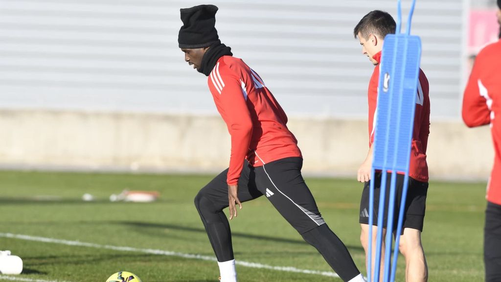 Entrenamiento del Sevilla