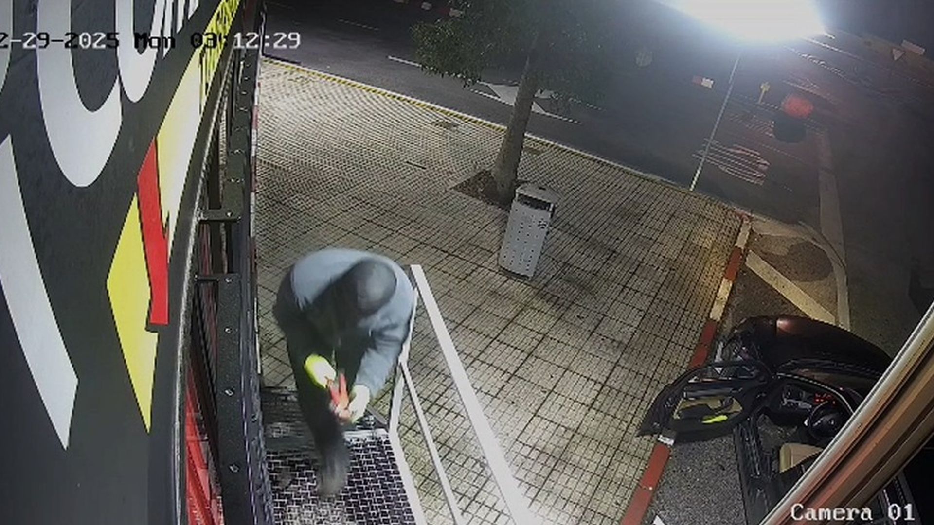 Así robaron la caja fuerte ‘Camión de los regalos’