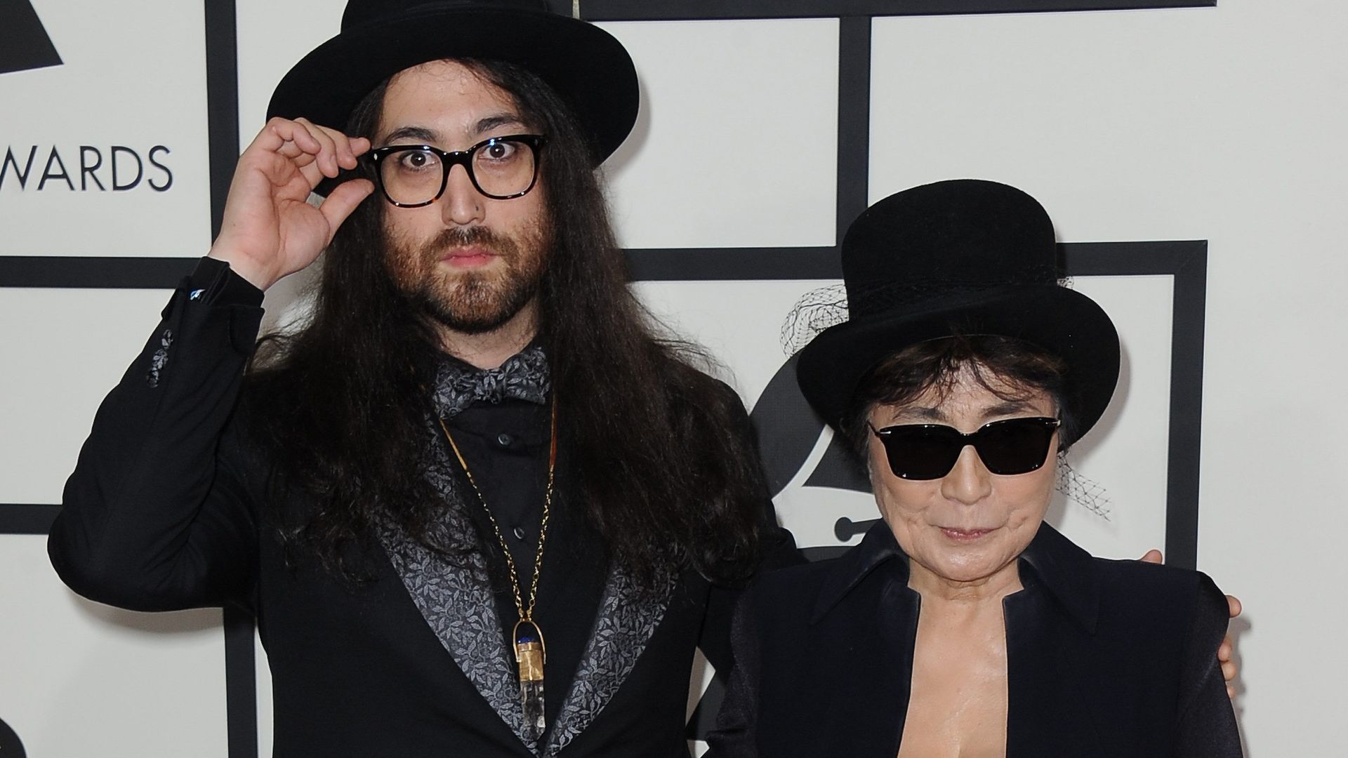 Sean Ono Lennon y Yoko Ono