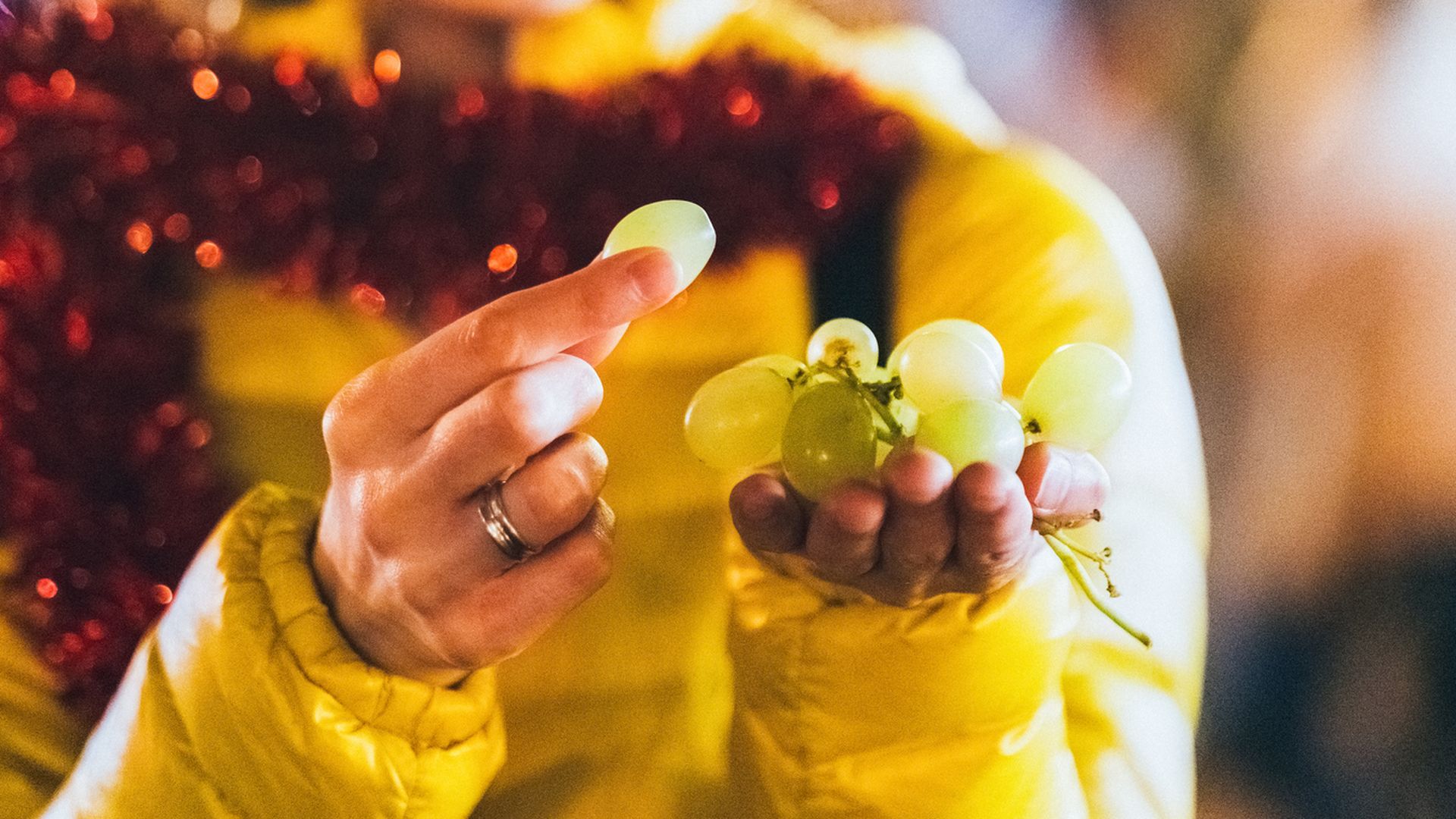 Si no te gustan las uvas, hay alternativas para tu Nochevieja