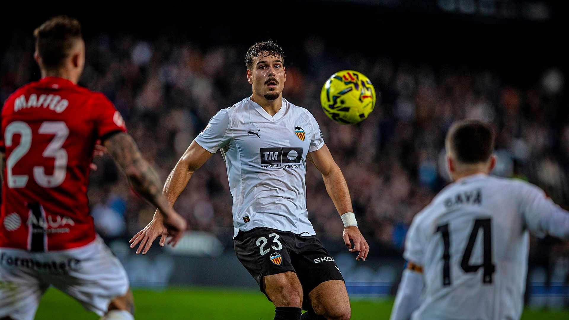Ugrinic ante el Mallorca Ugrinic ante el Mallorca