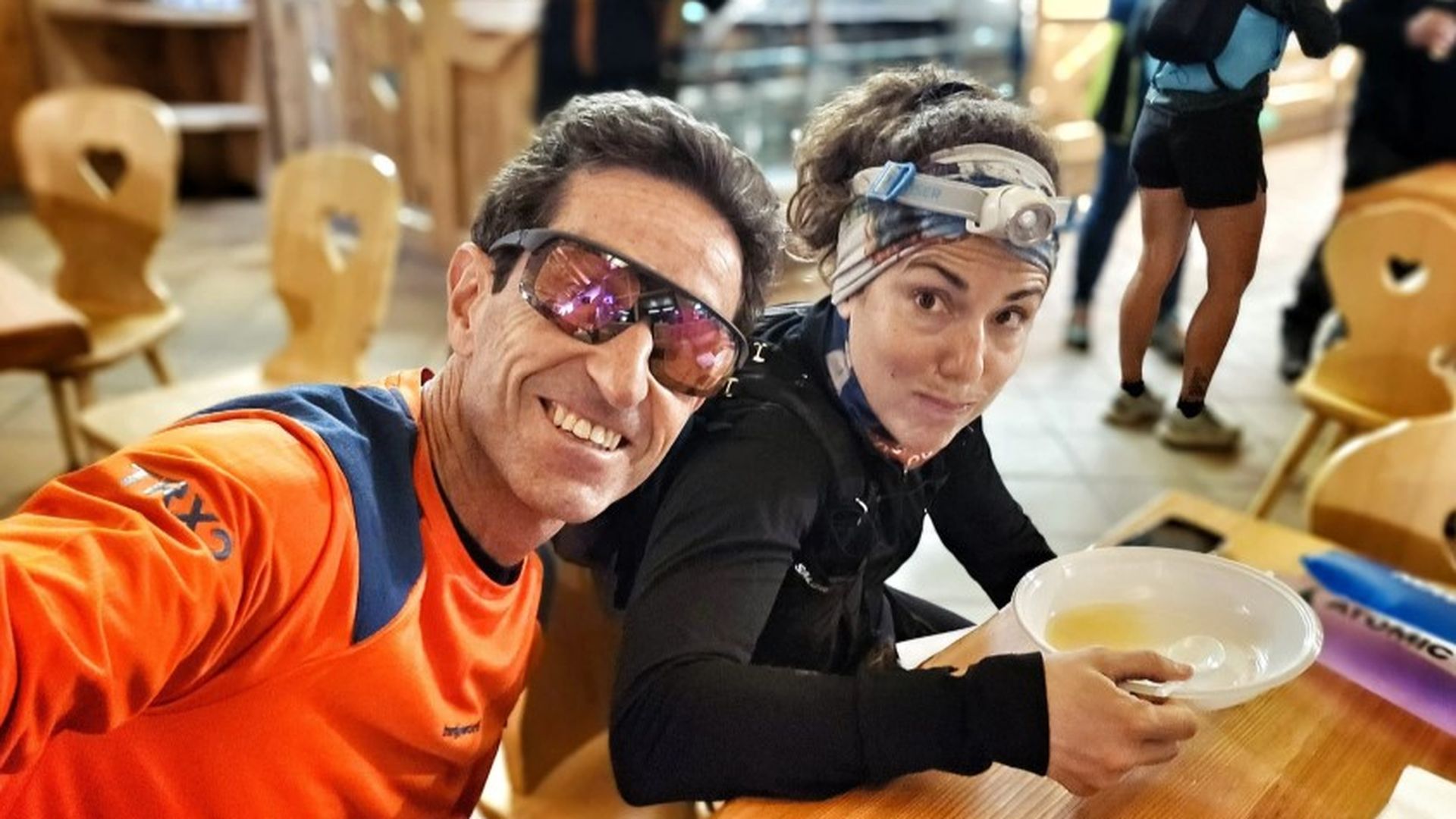 Una imagen de Jorge García Dihinx y Natalia Román Una imagen de Jorge García Dihinx y Natalia Román