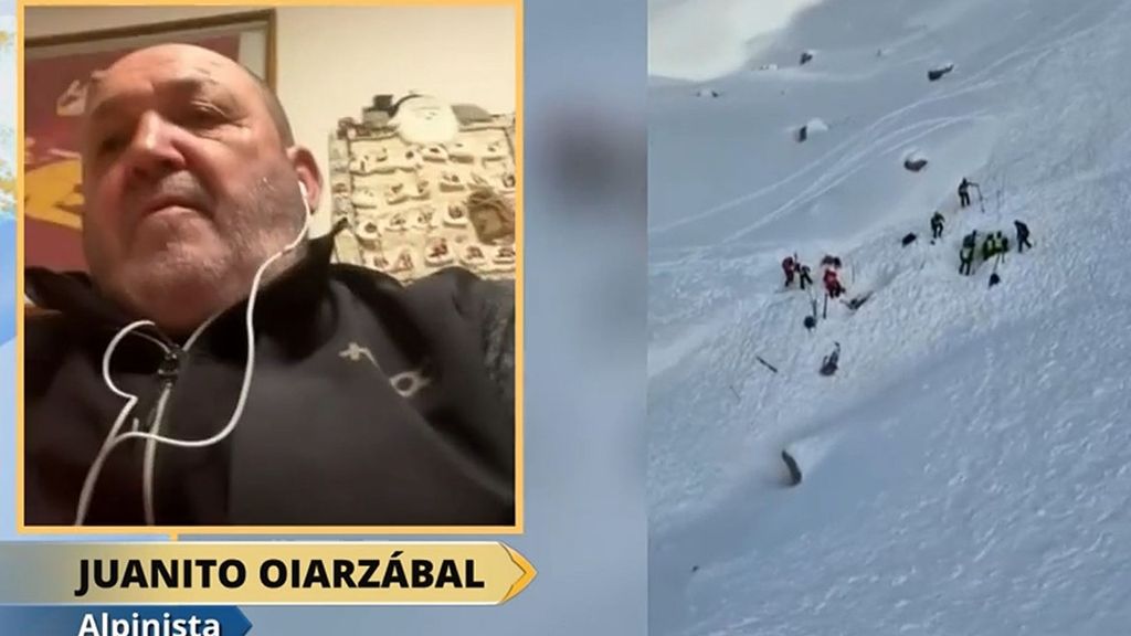 Alpinista profesional, tras la muerte de tres personas por un alud en el Pirineo Aragonés: ''Ha sido fortuito e inesperado, eran expertos''