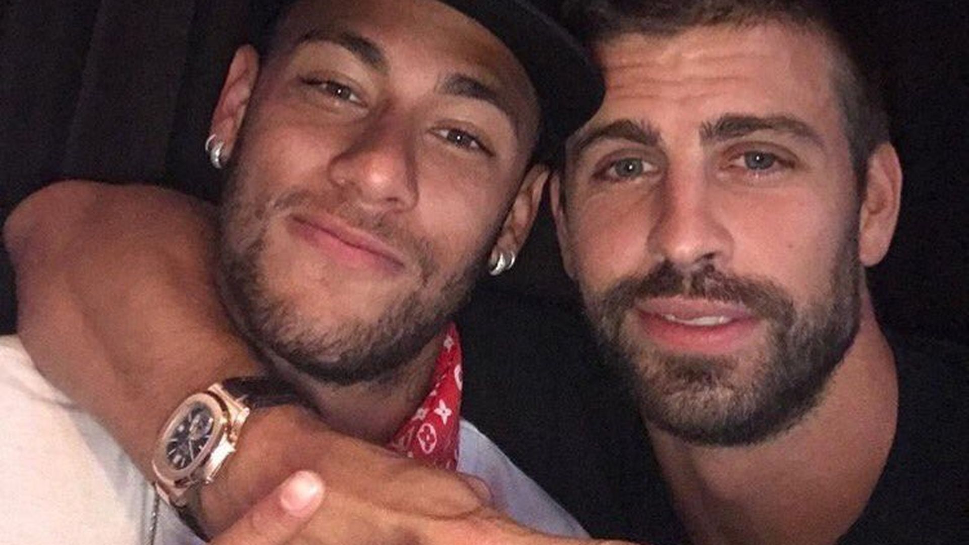 Gerard Piqué y el 'se queda' con Neymar