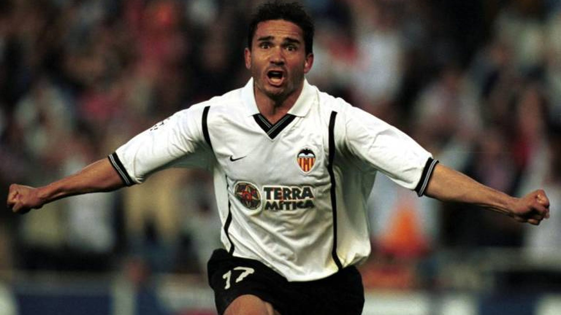 Juan Sánchez con el Valencia CF