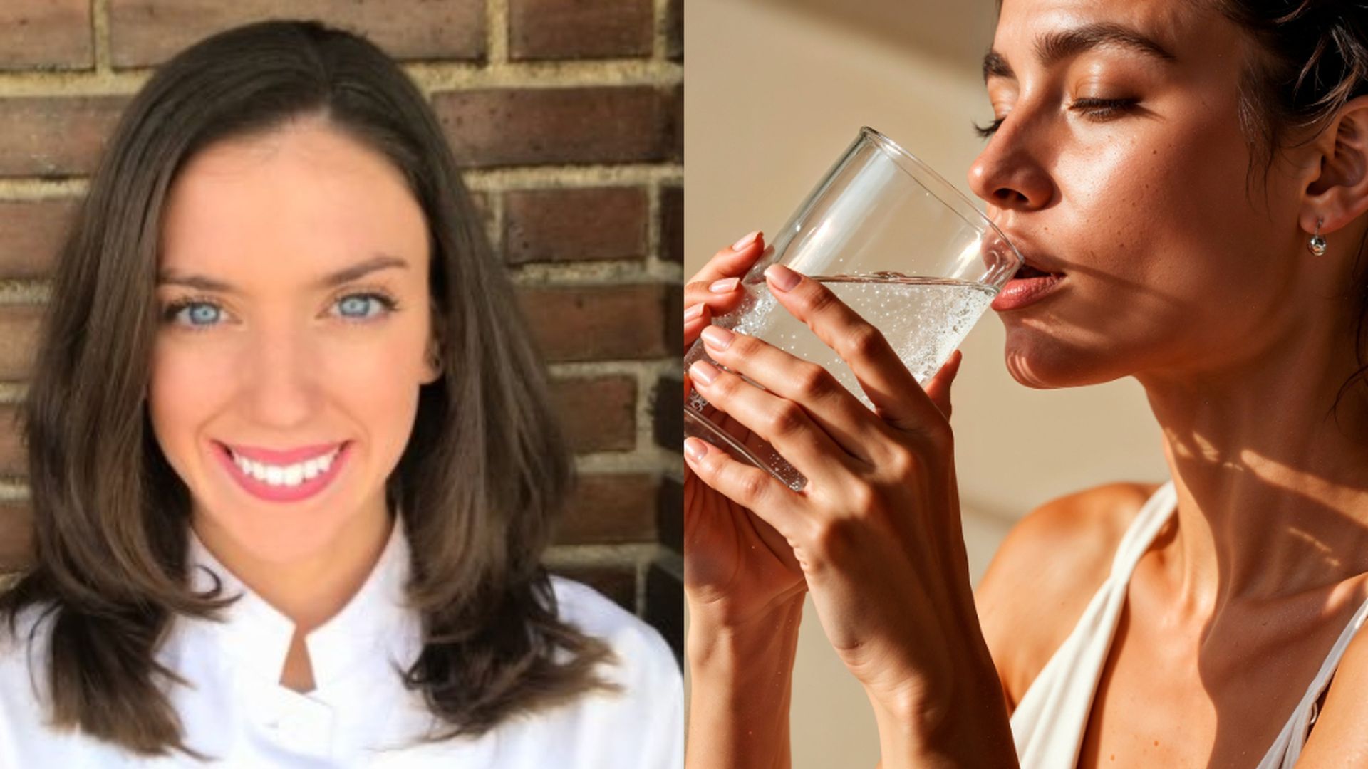 La farmacéutica María Paz Bellús afirma que beber más agua no hidrata tu piel