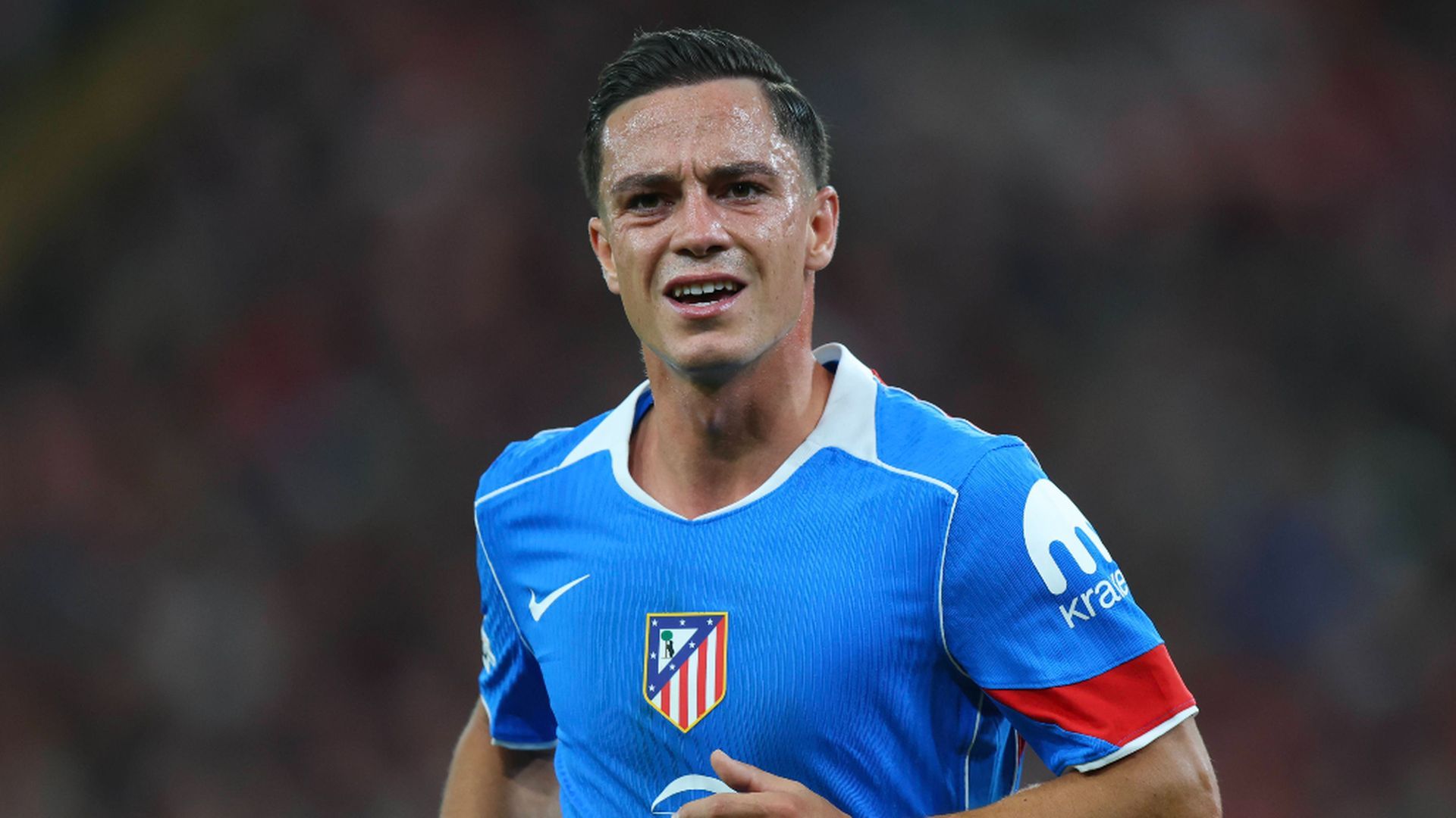 Raspadori en un partido del Atlético de Madrid