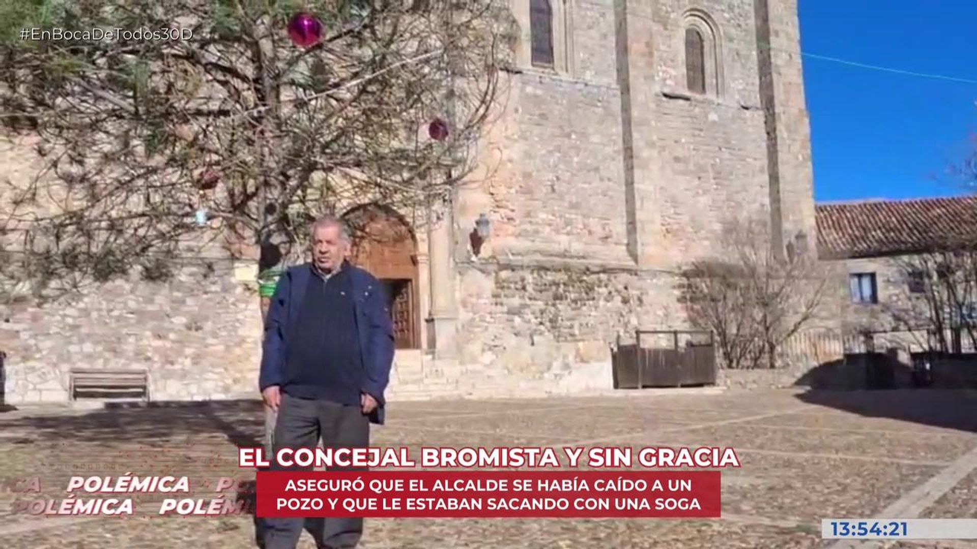 Un concejal demasiado bromista: anuncia el alcalde del pueblo del PP se ha caído a un pozo