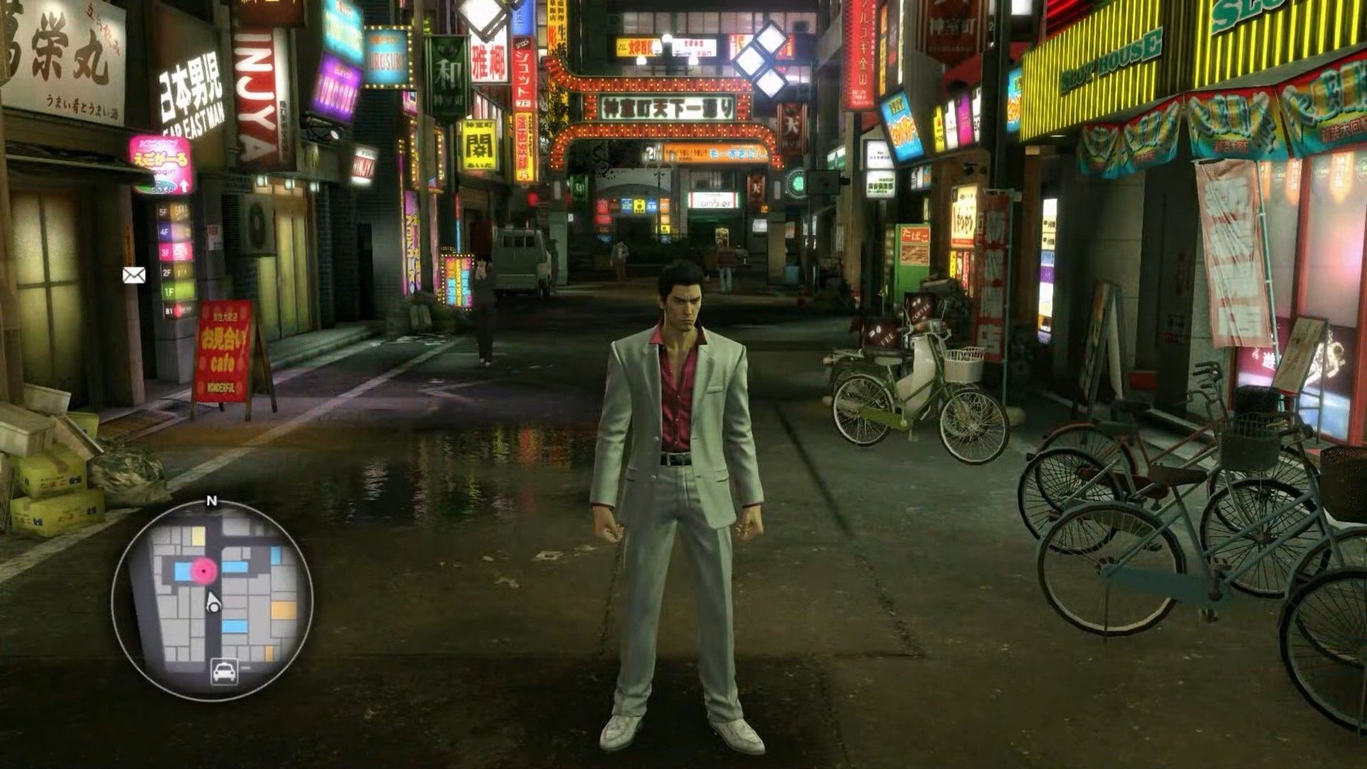 Barrio de Kamurocho en Yakuza Kiwami